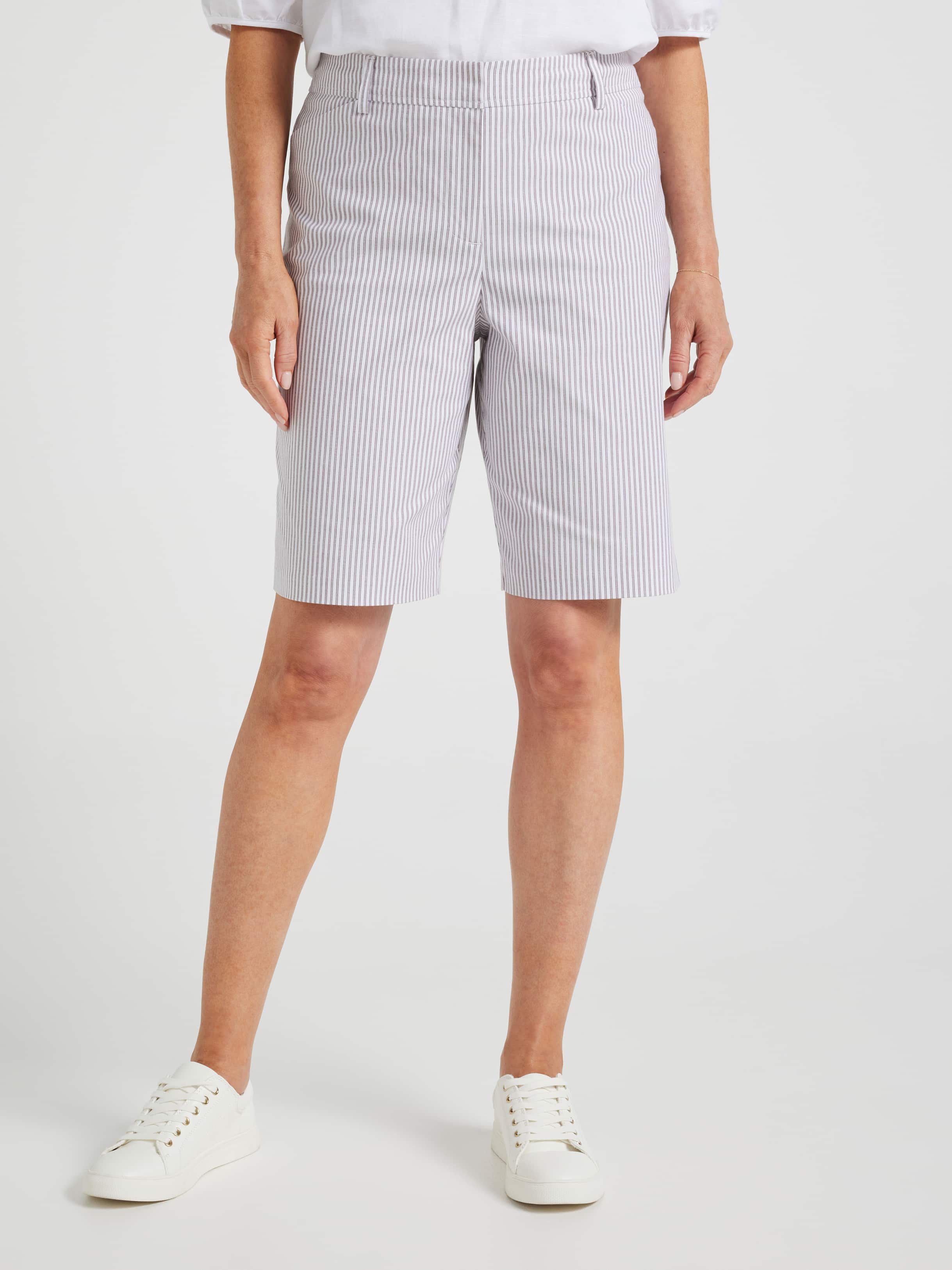 Natalie Oxford Cotton Short