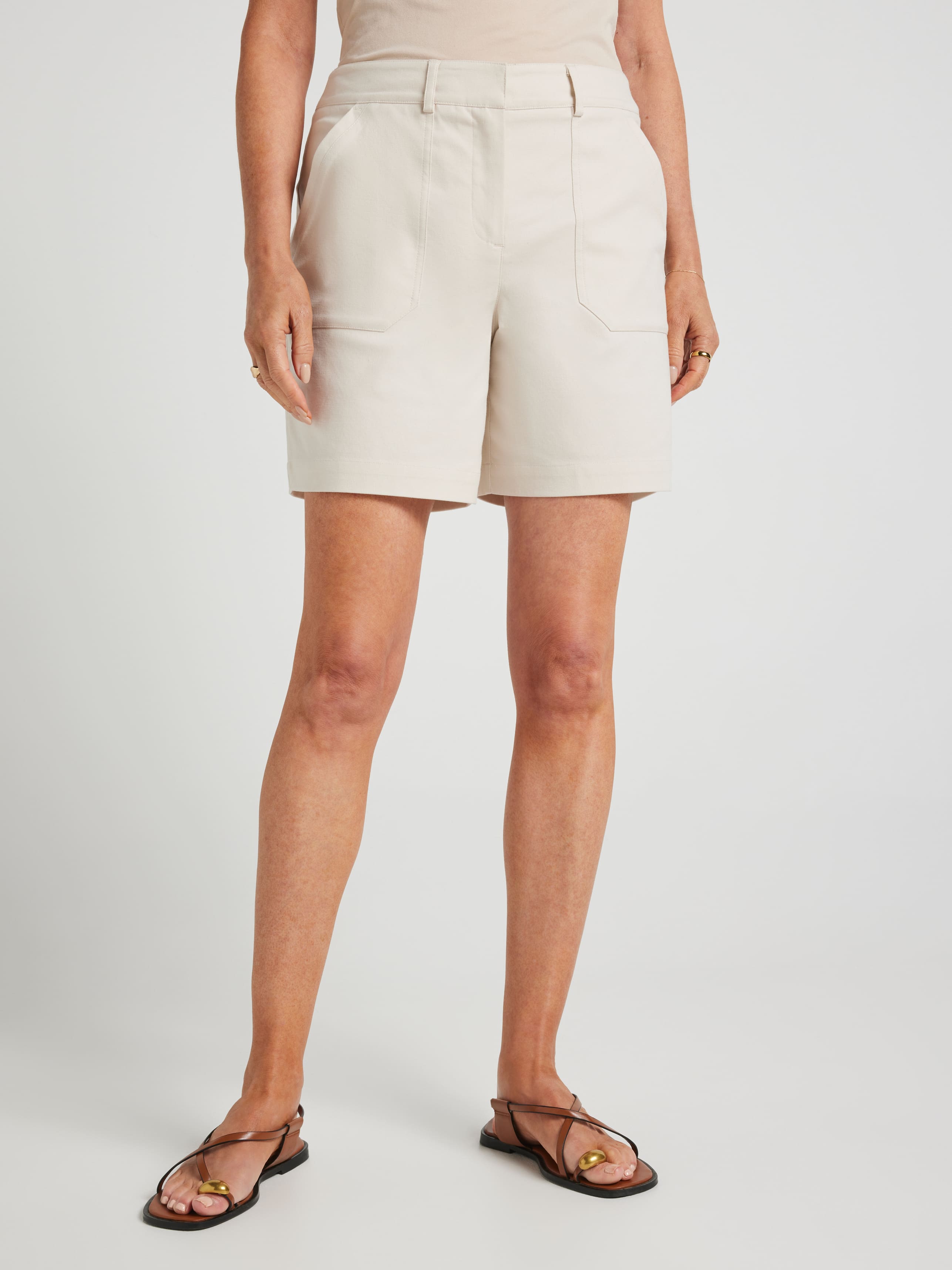 Shay Patch Pocket Oxford Short