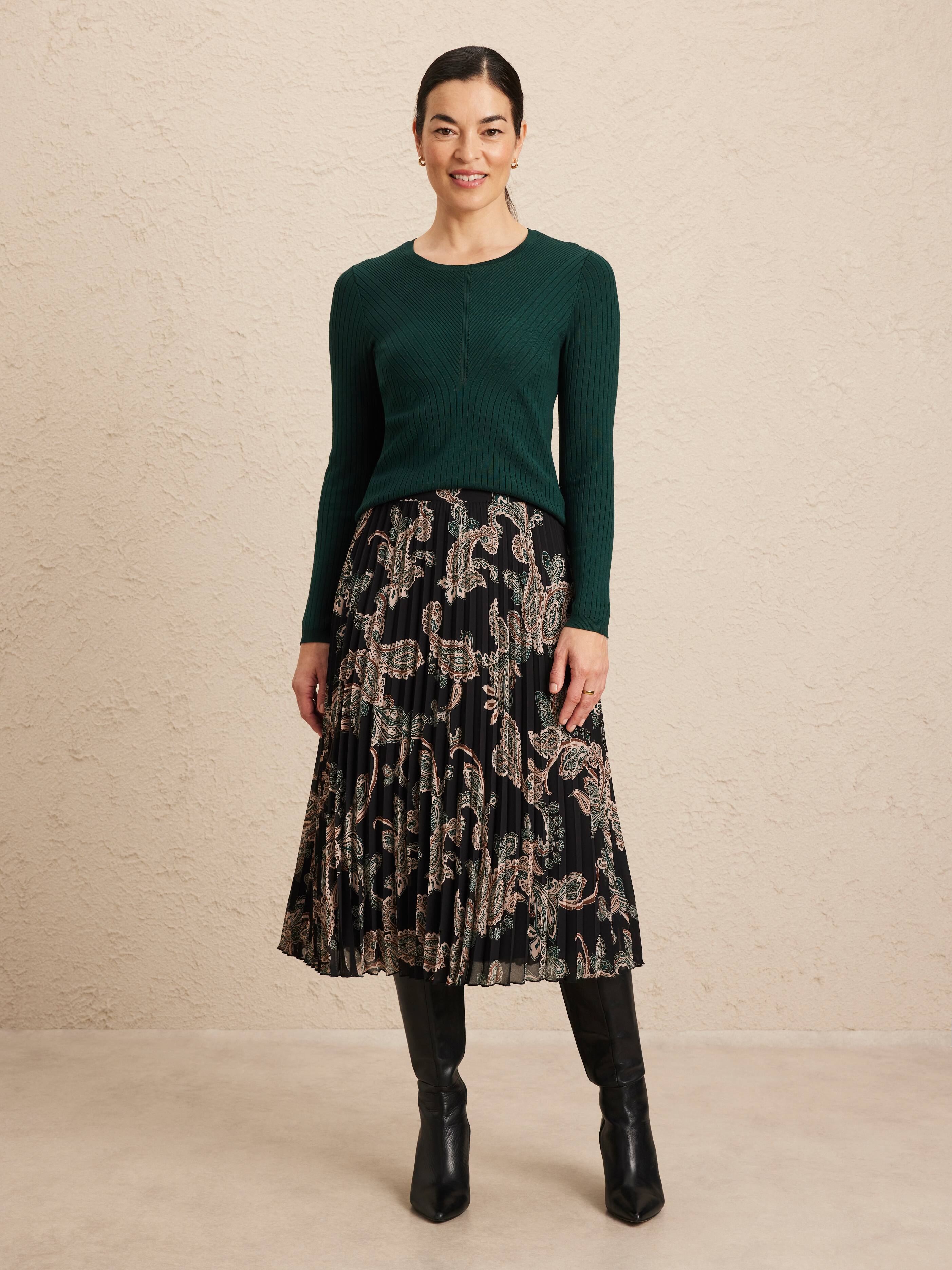 Carly Ribbed Work Jumper