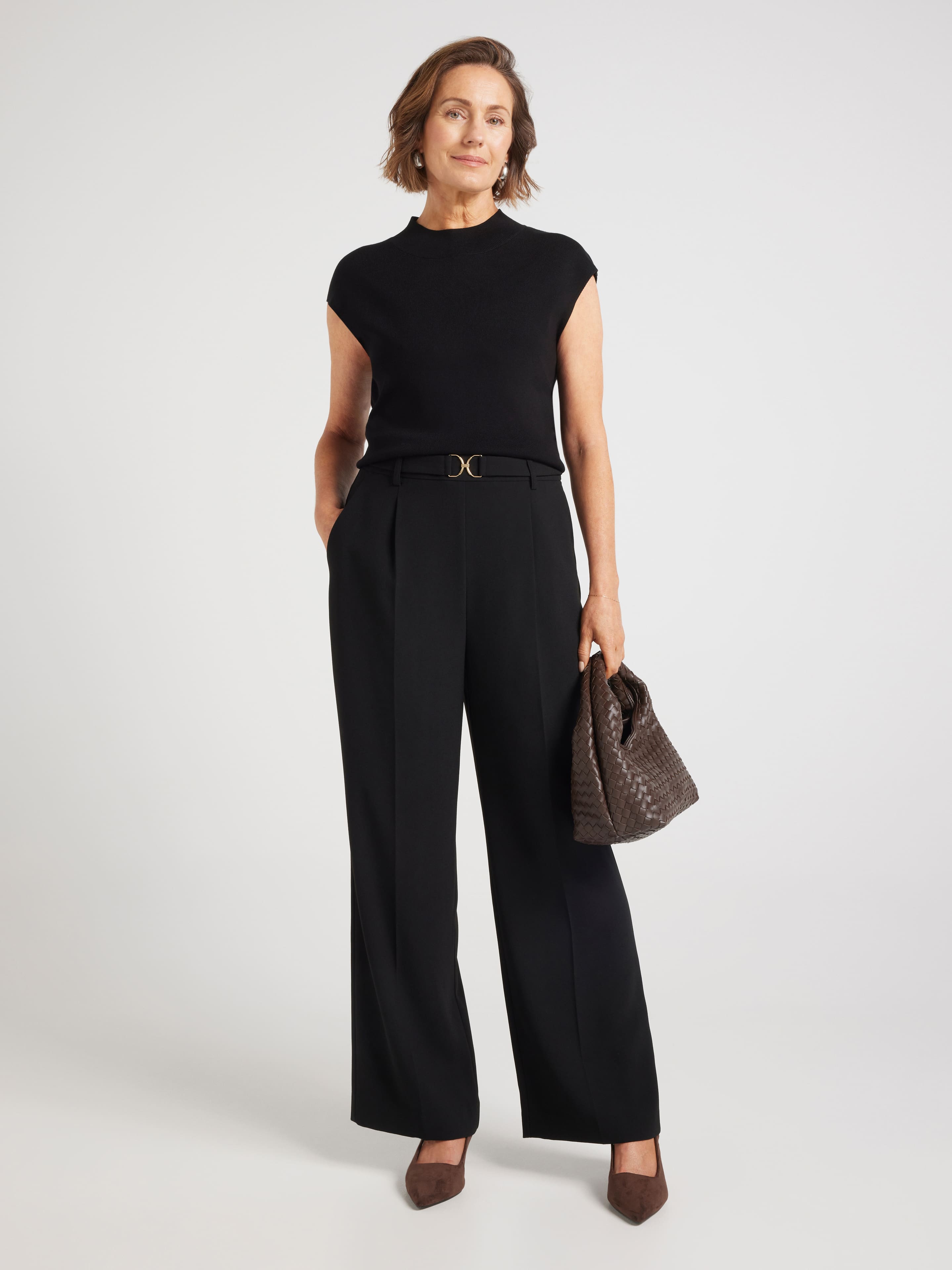 Maeve Mock Neck Jumper
