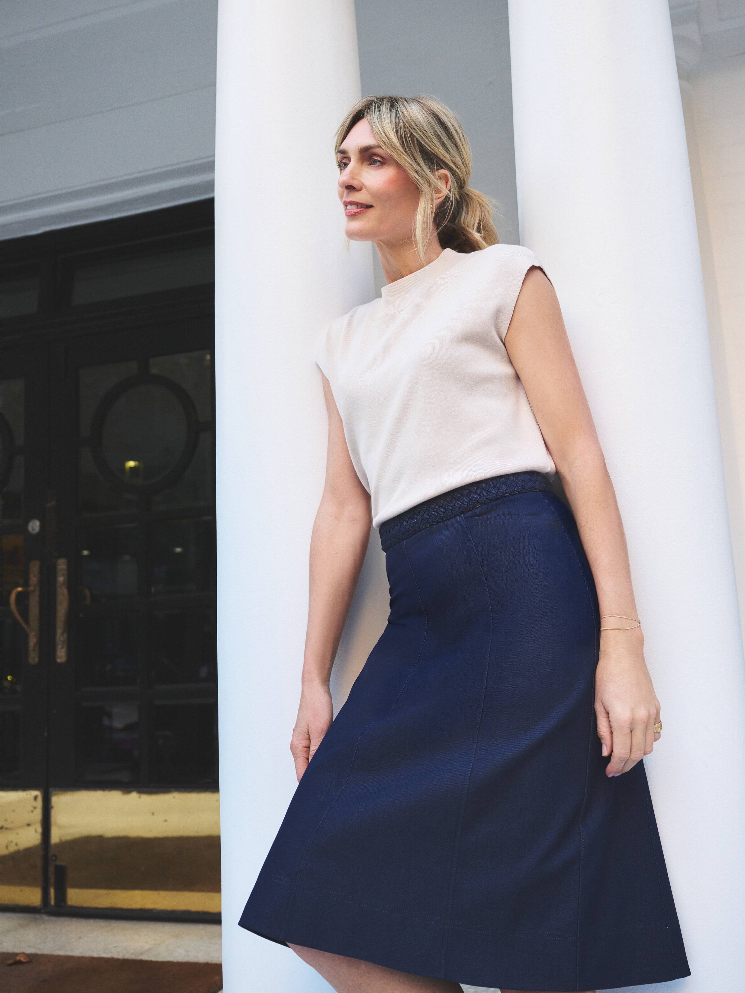 Maeve Mock Neck Jumper