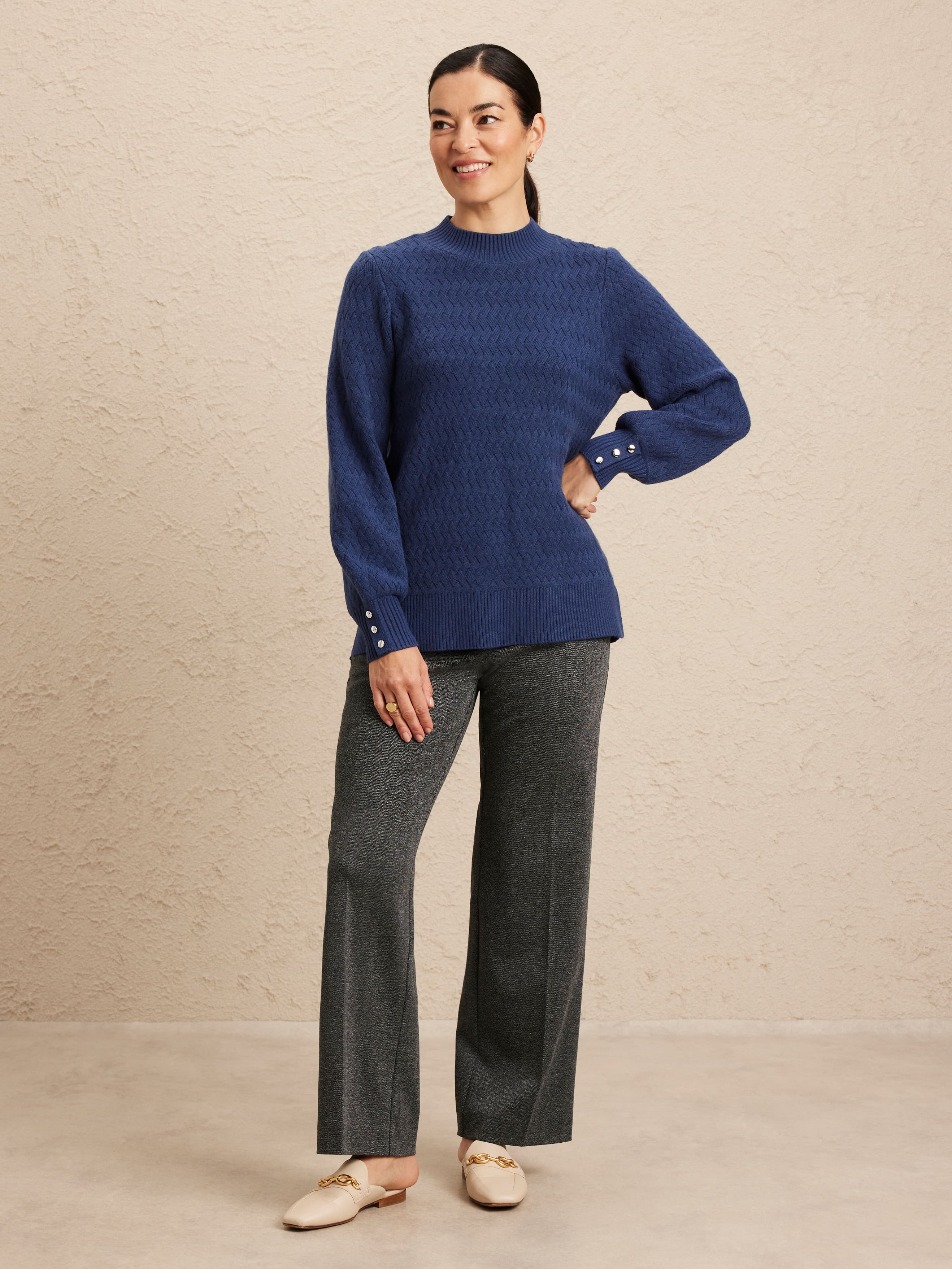 Ciara Basketweave Jumper