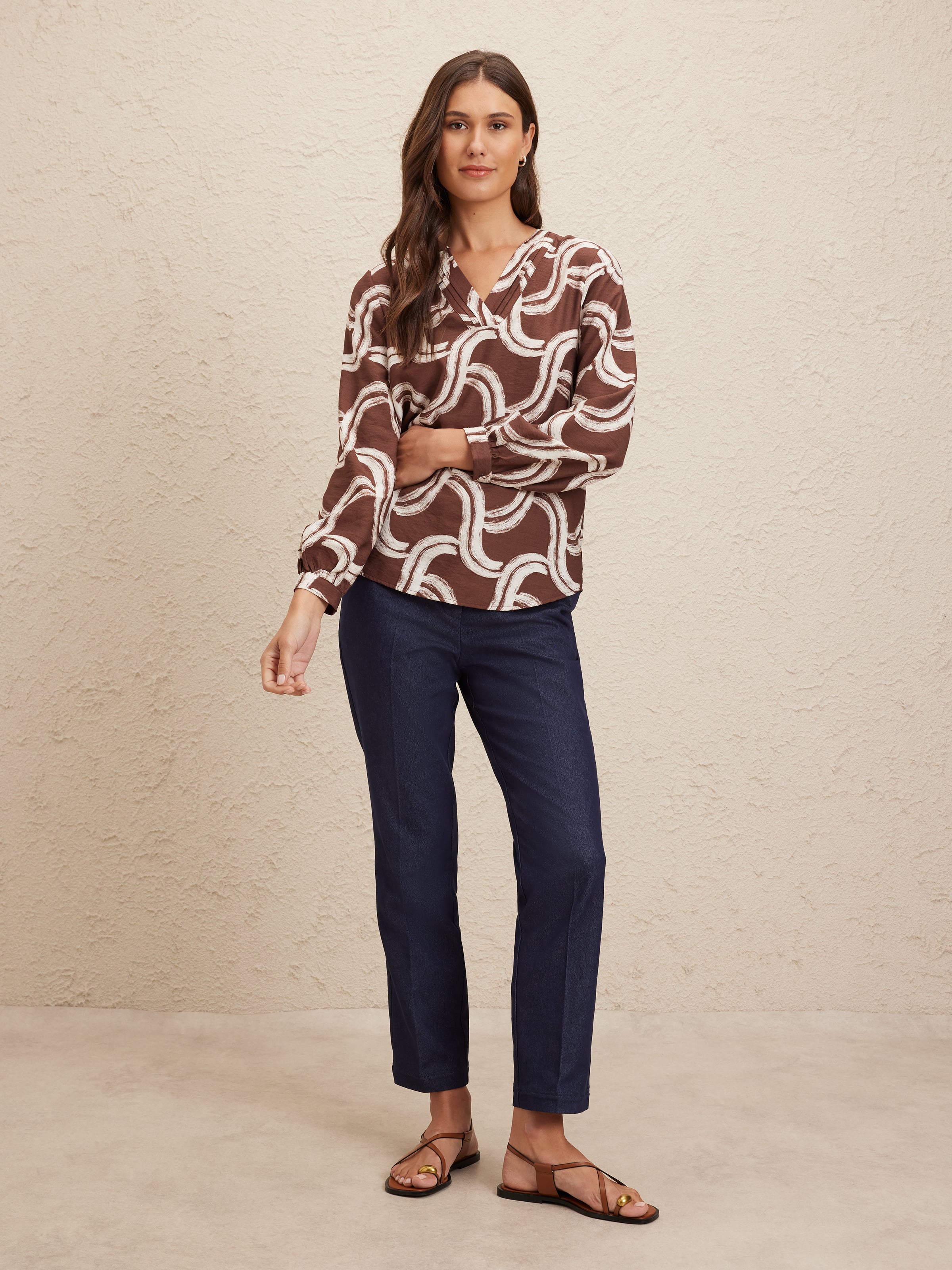 Kris Viscose Blend Top