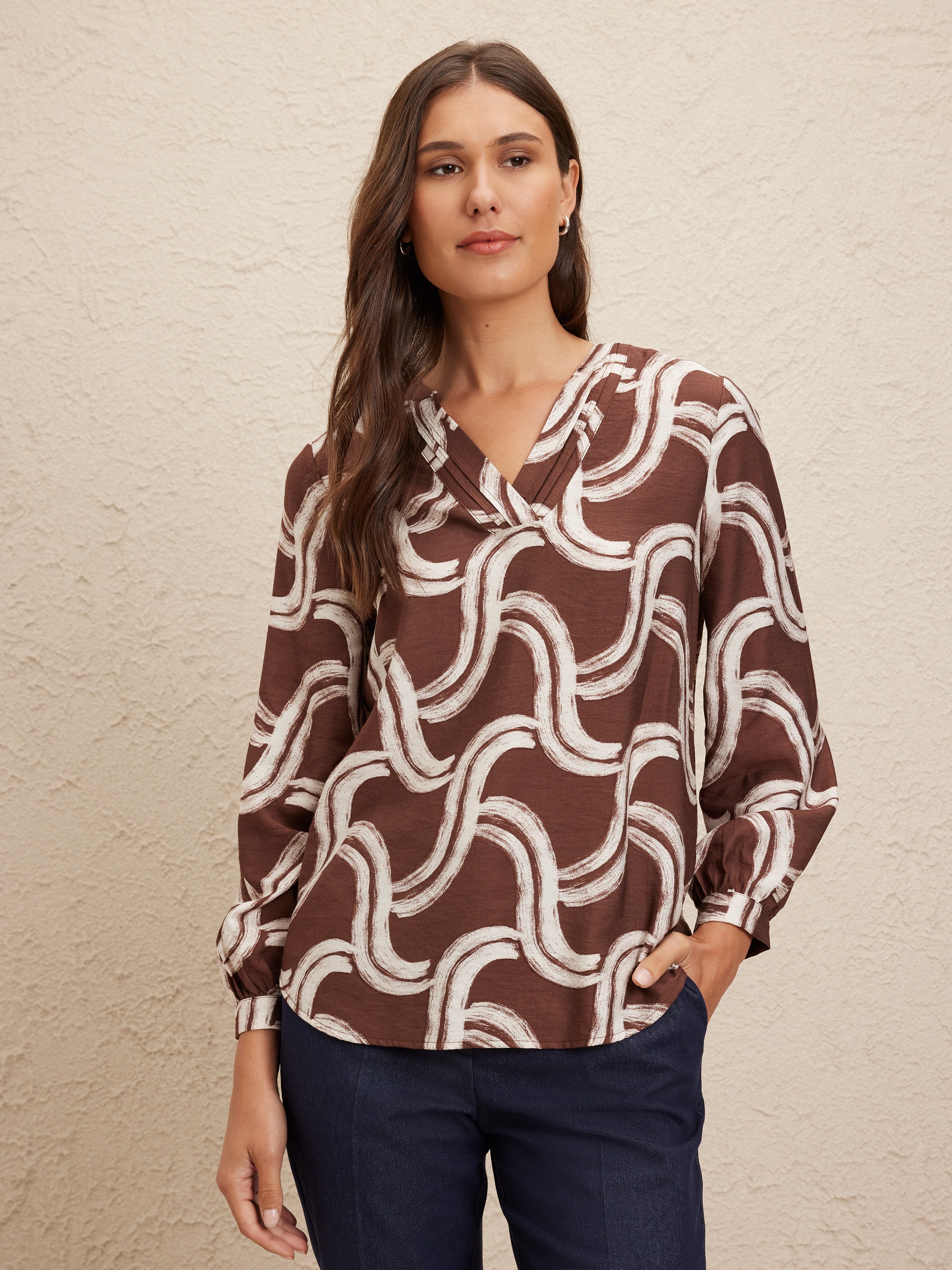 Kris Viscose Blend Top