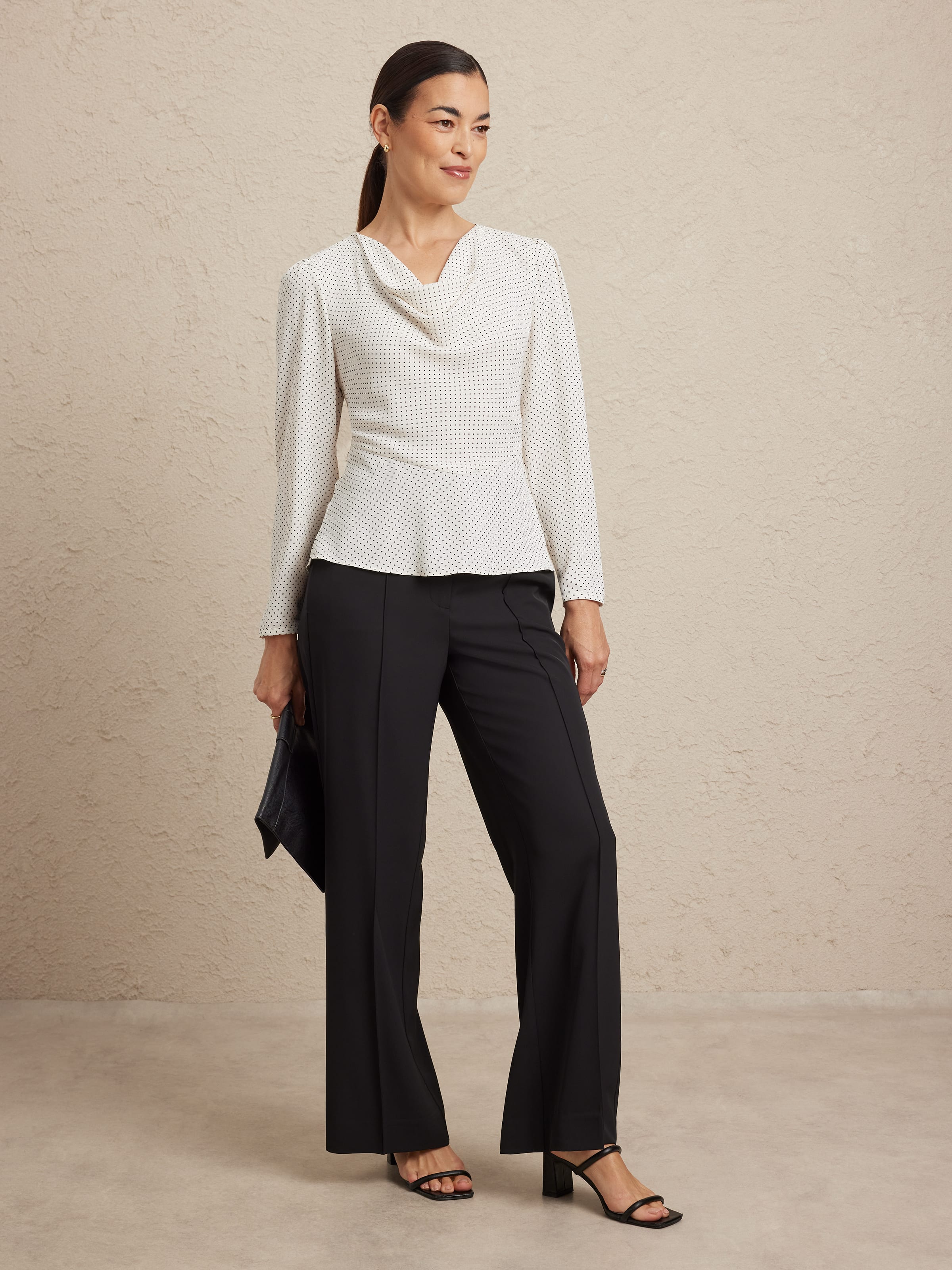 Addison Cowl Neck Blouse