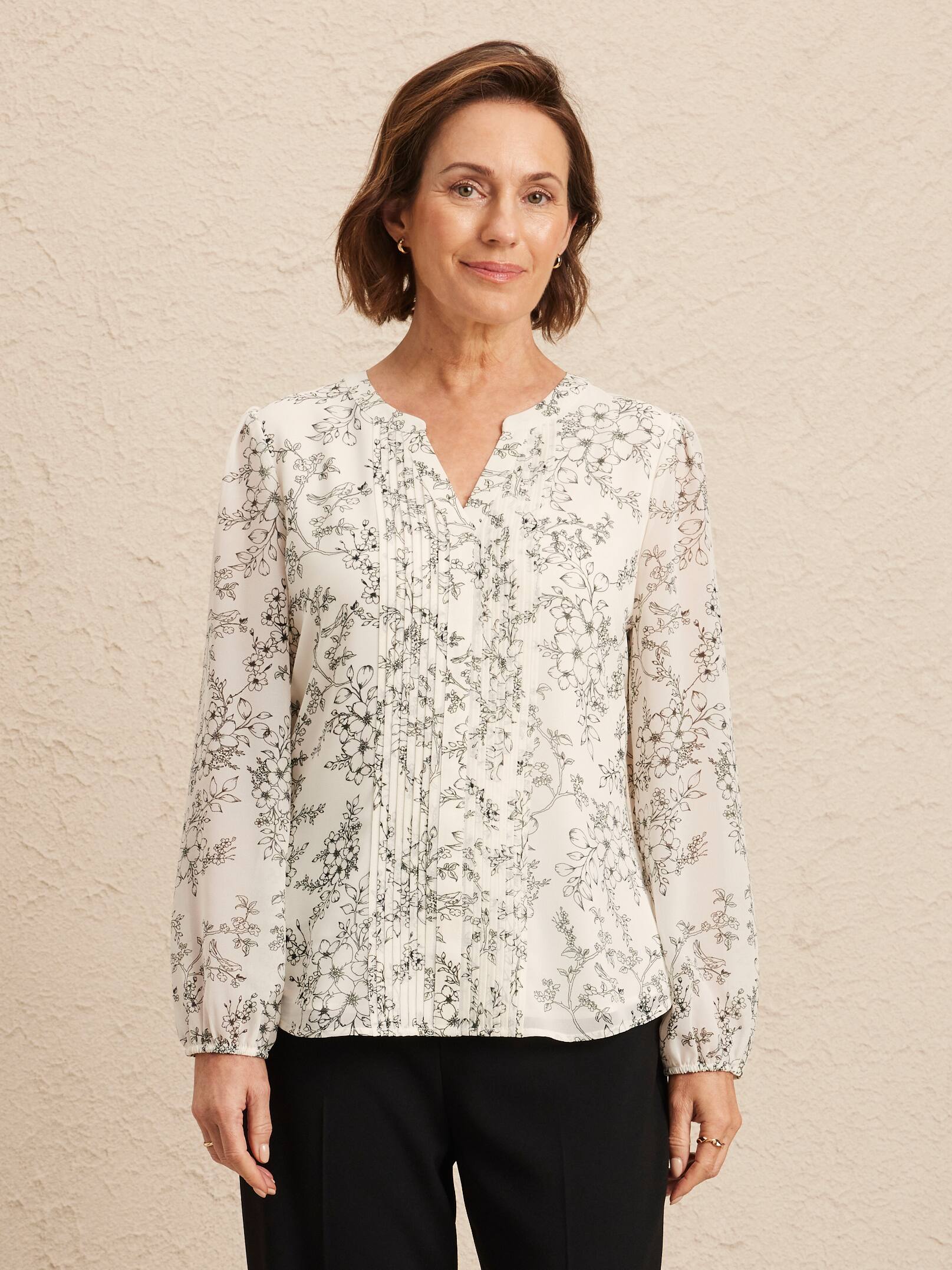 Caitlin Long Sleeve Blouse
