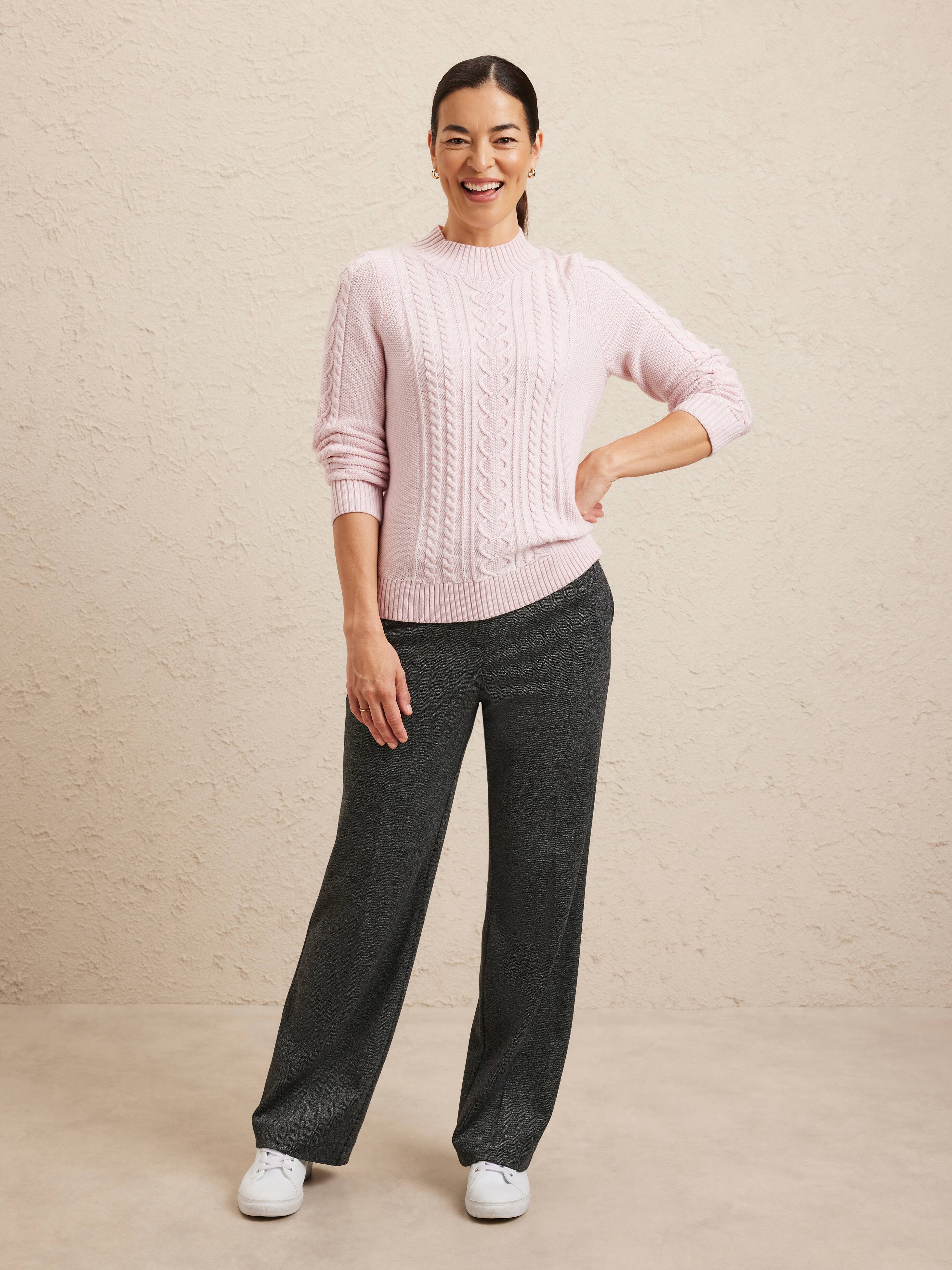 Harriet Heart Cable Jumper