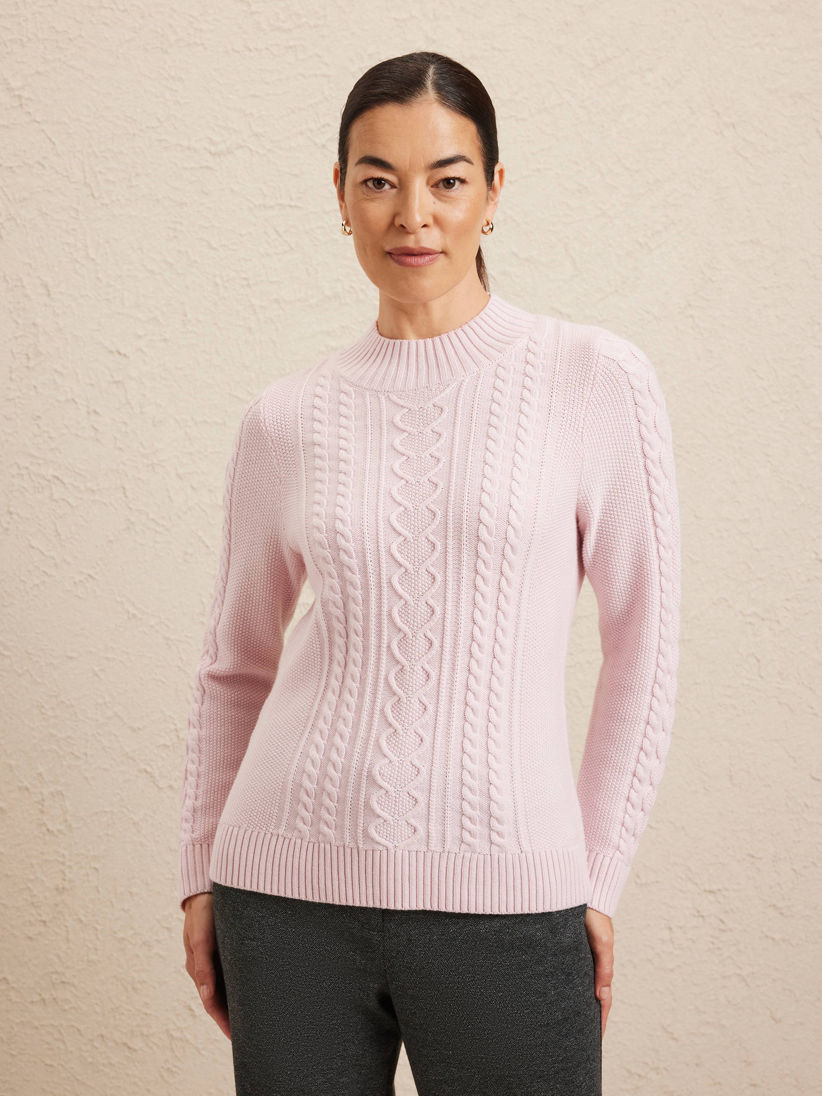 Harriet Heart Cable Jumper