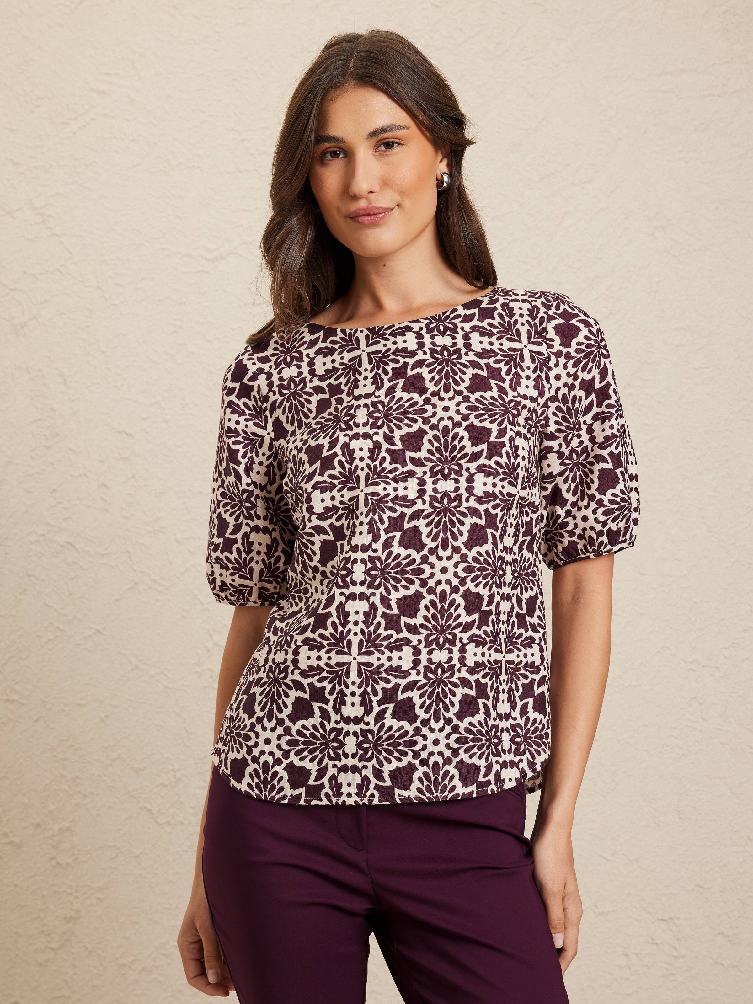 Lumi Linen Top