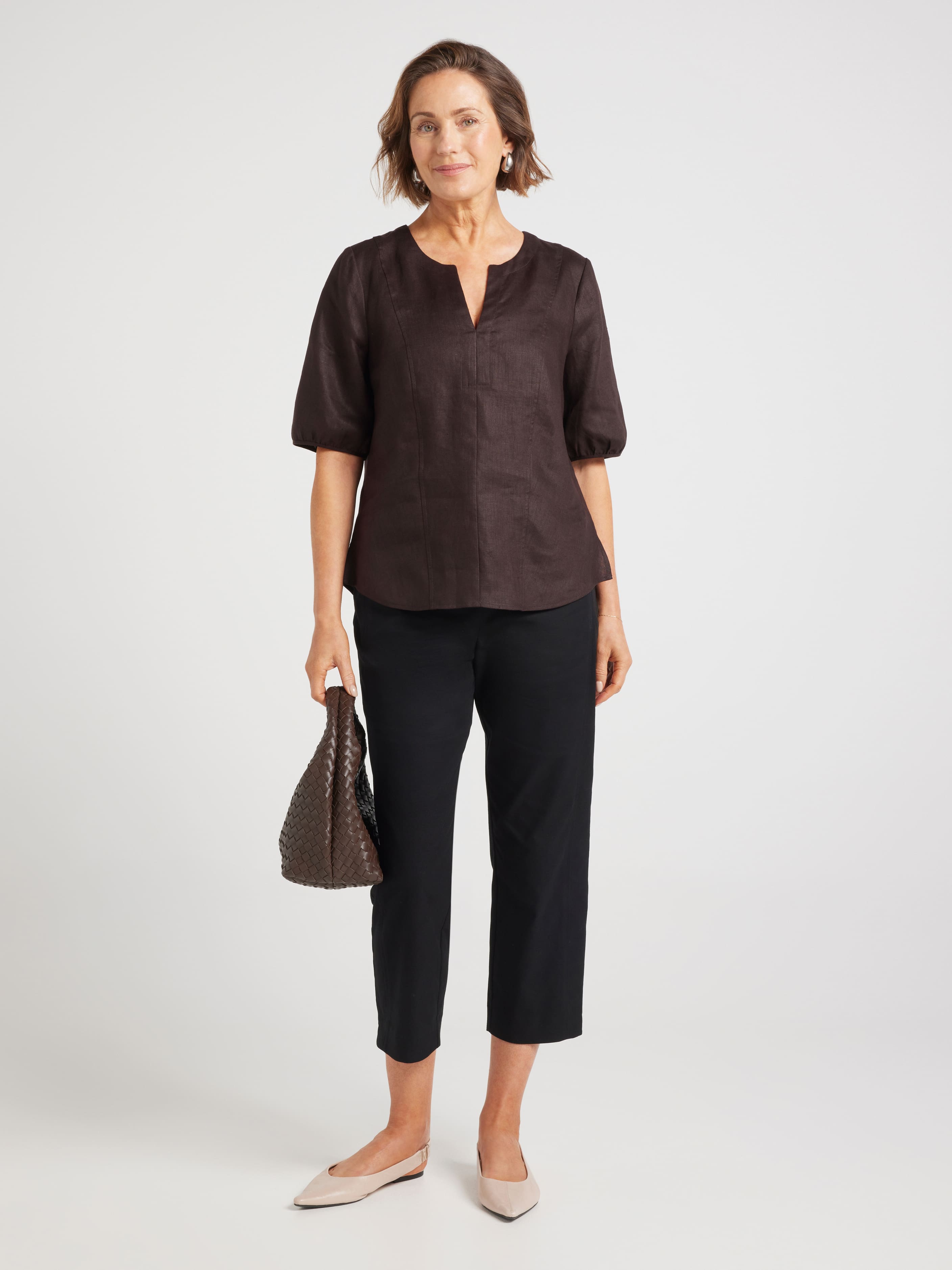 Tracy Linen Top