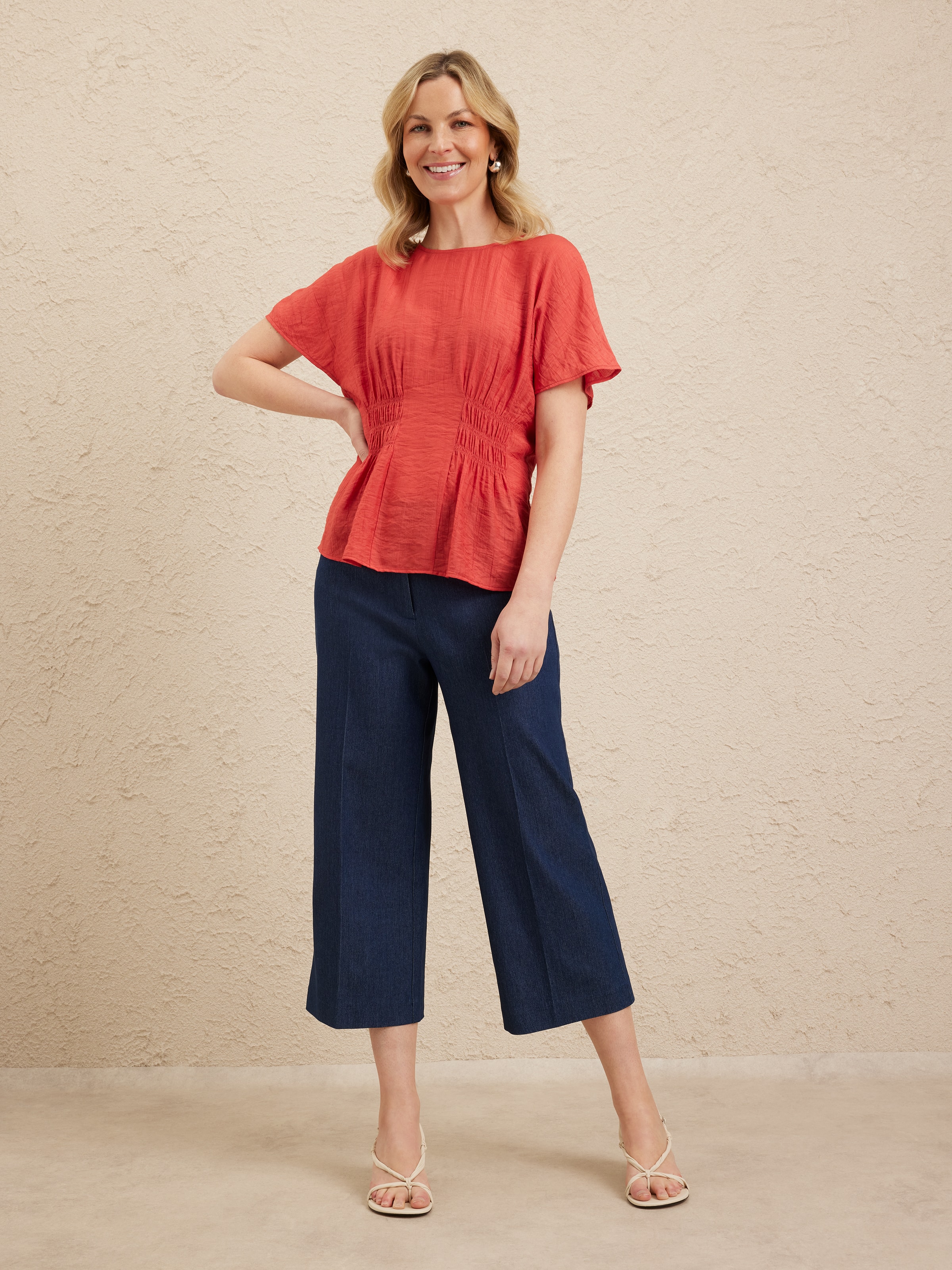 Danielle Viscose Blend Top