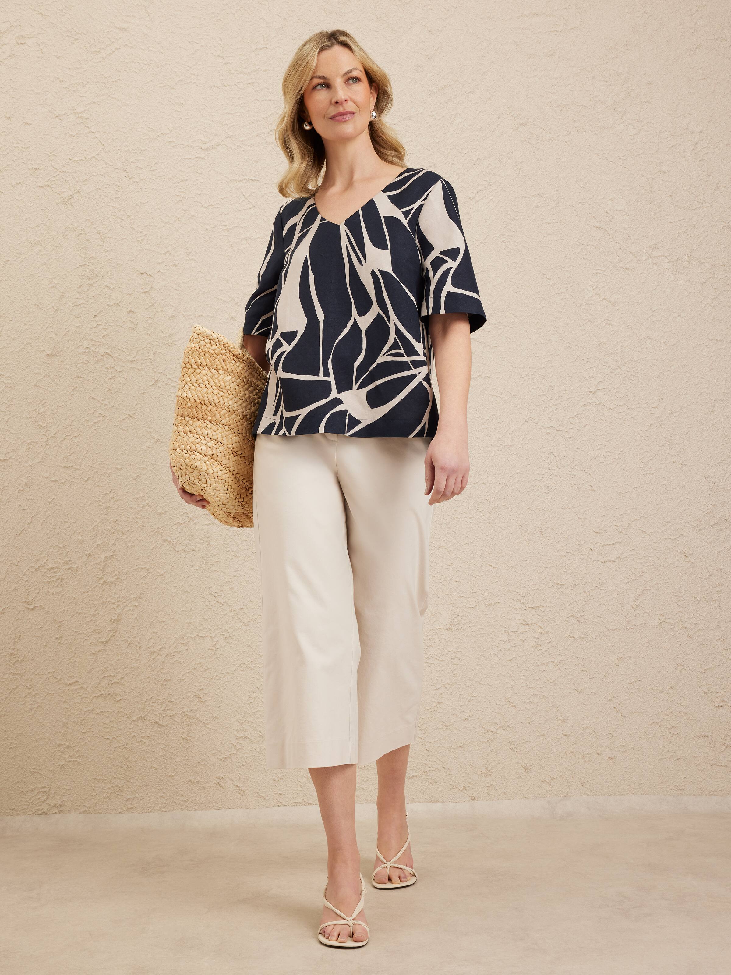 Lara Linen Blend Top