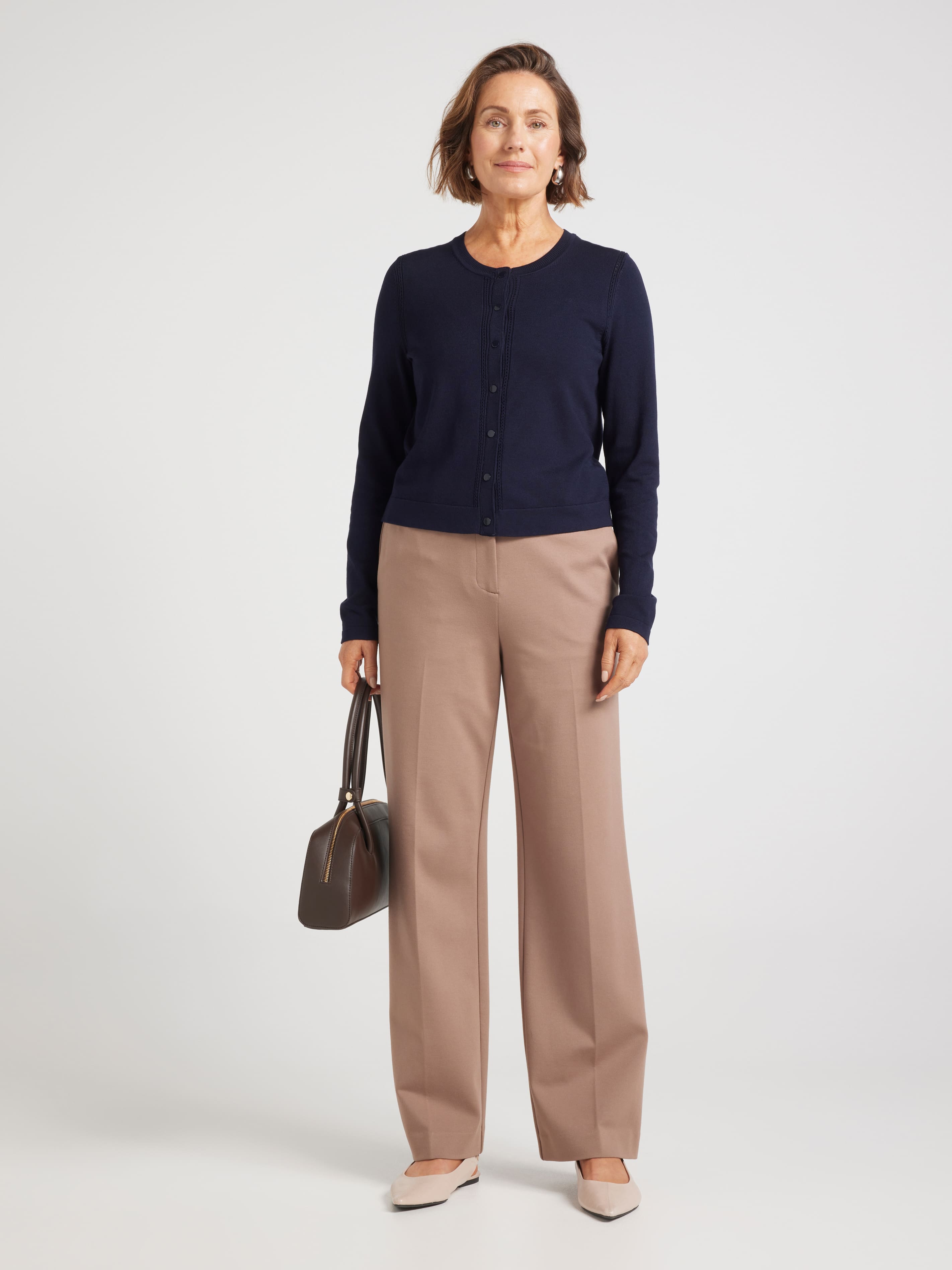 Sally Snap Button Cardi