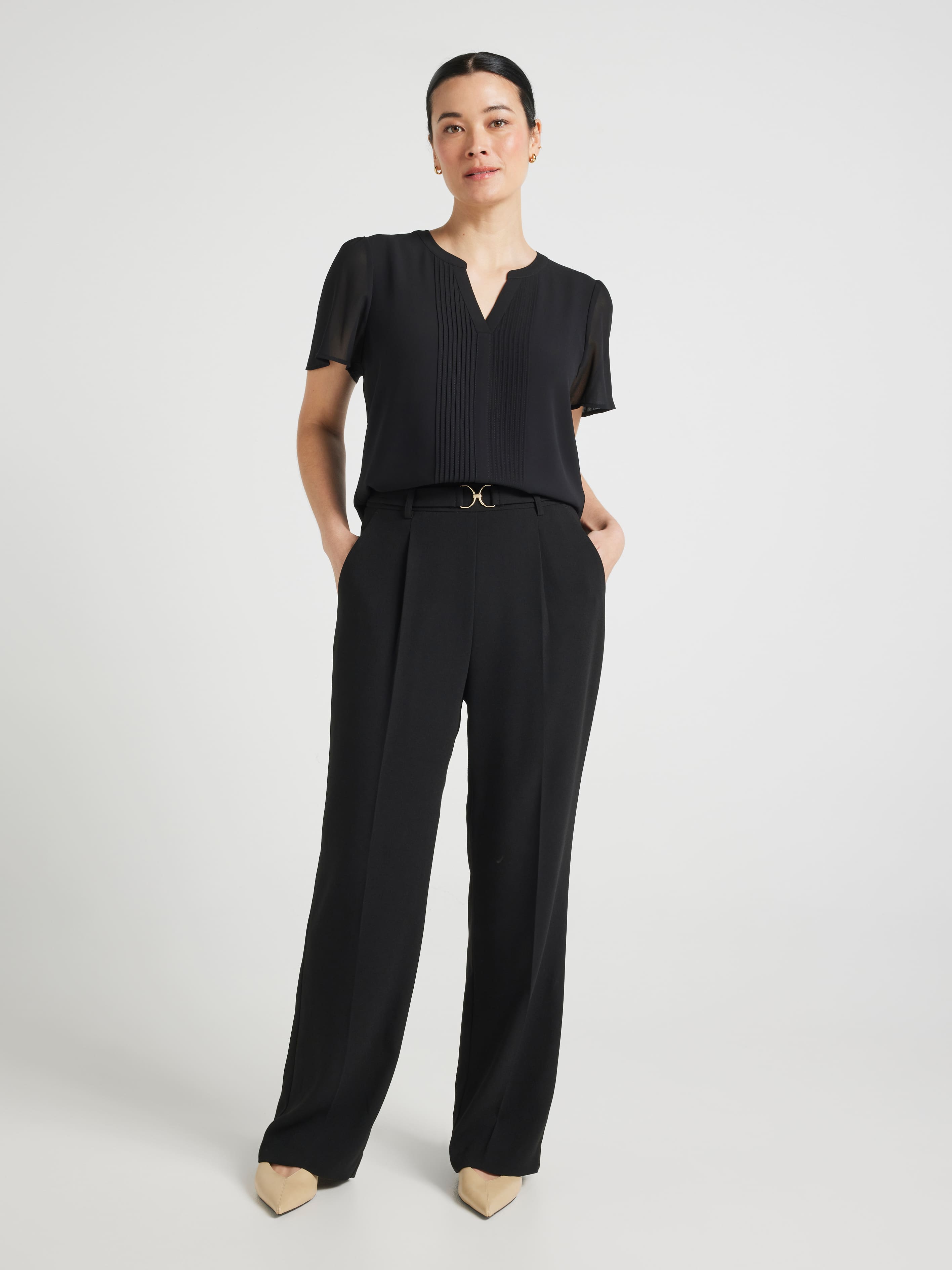 Caitlin Pintuck Blouse