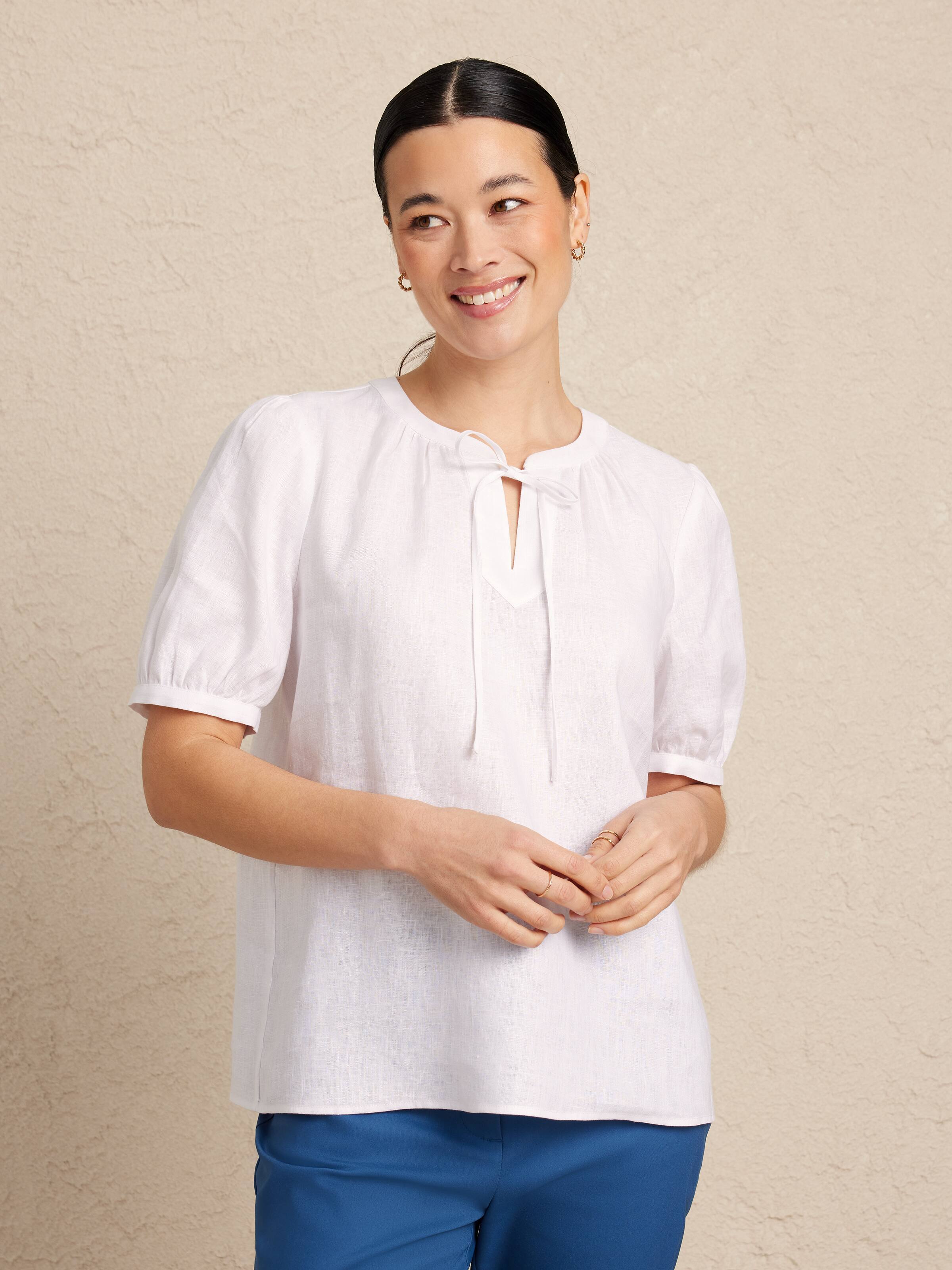 Maddie Linen Top