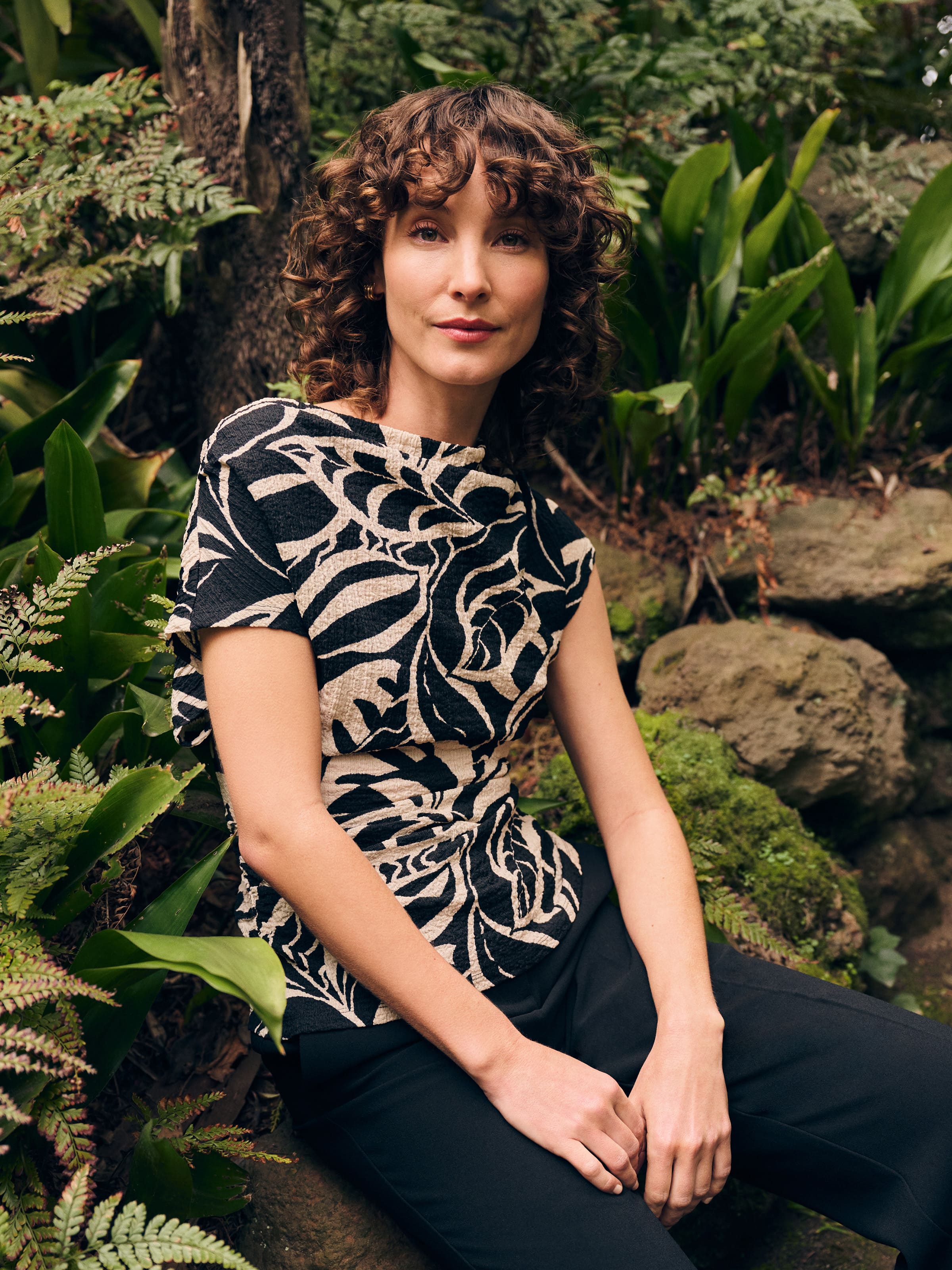 Willow Ripple Jersey Top