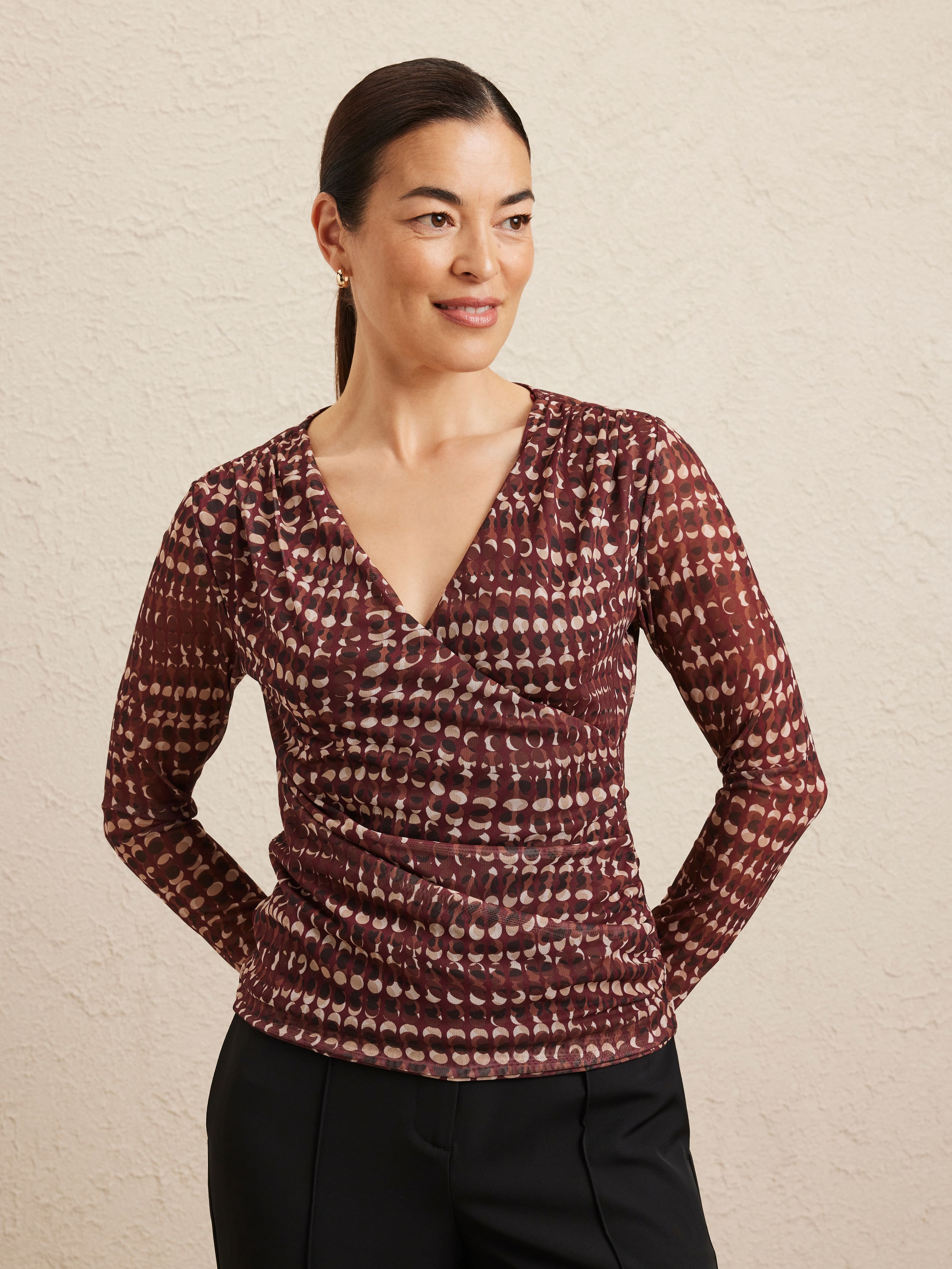 Judy Mesh Top