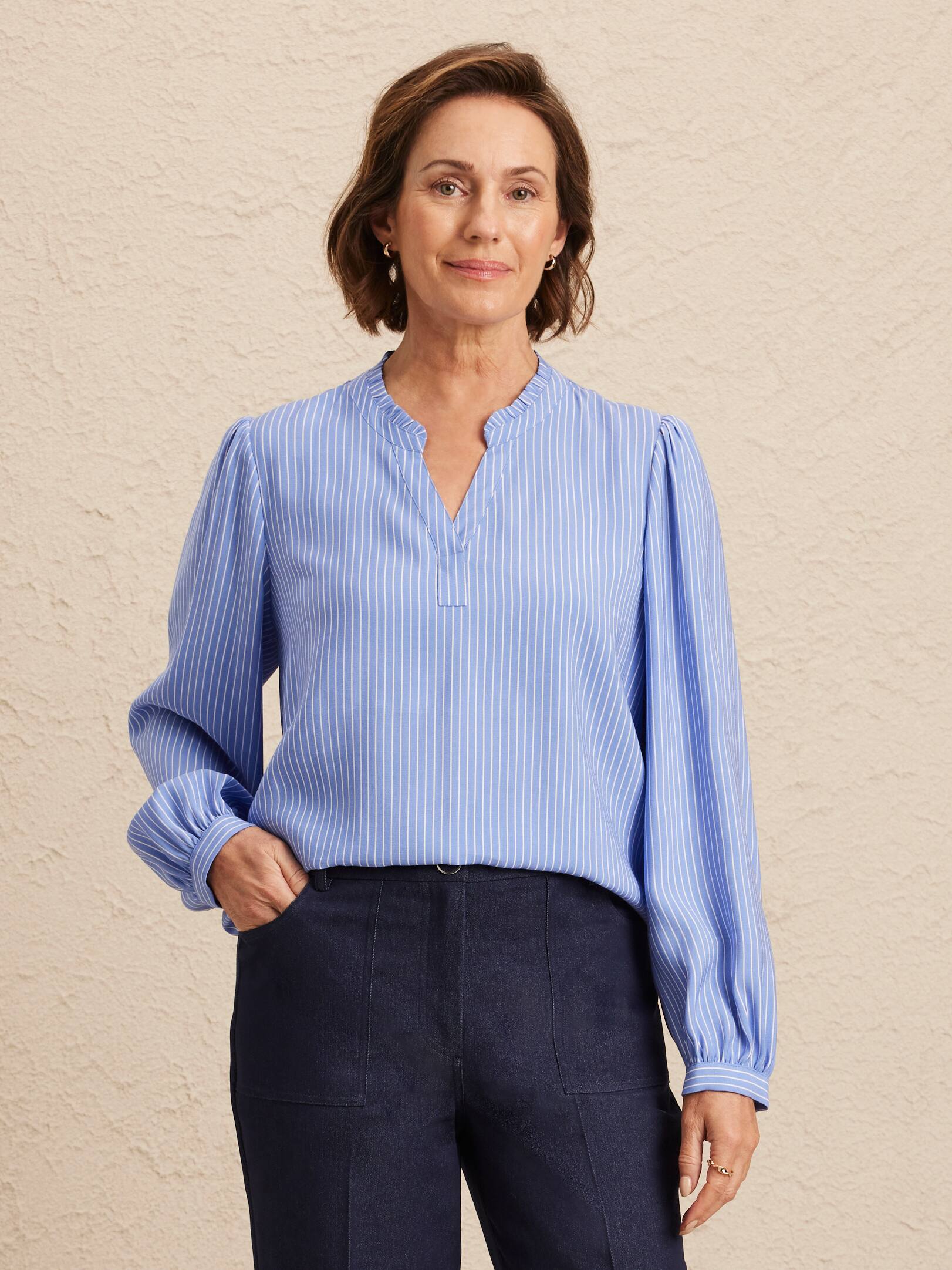 Johanna Viscose Blend Top