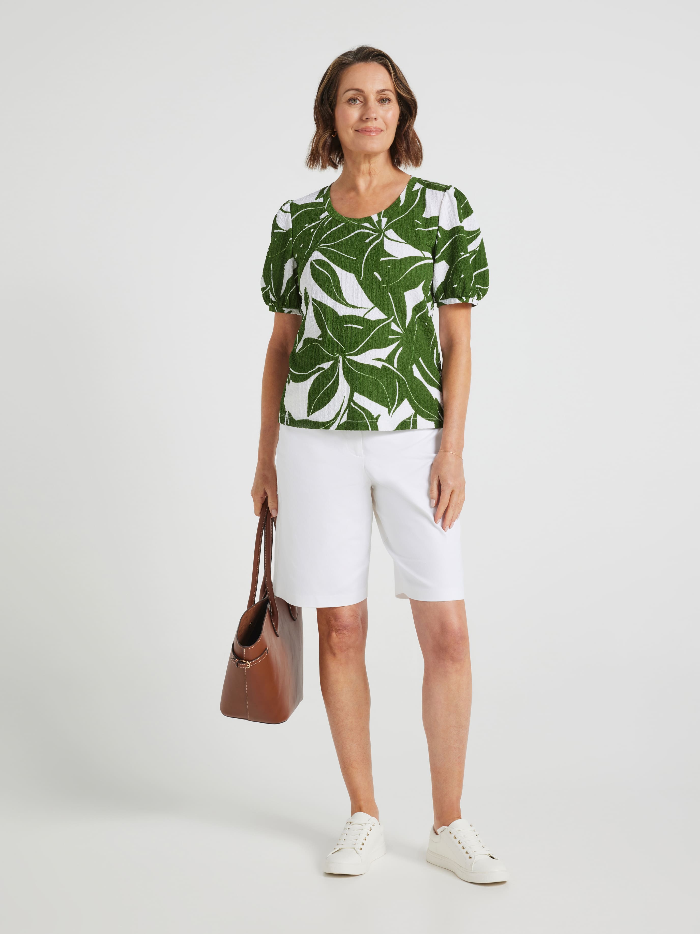 Lana Ripple Jersey Top