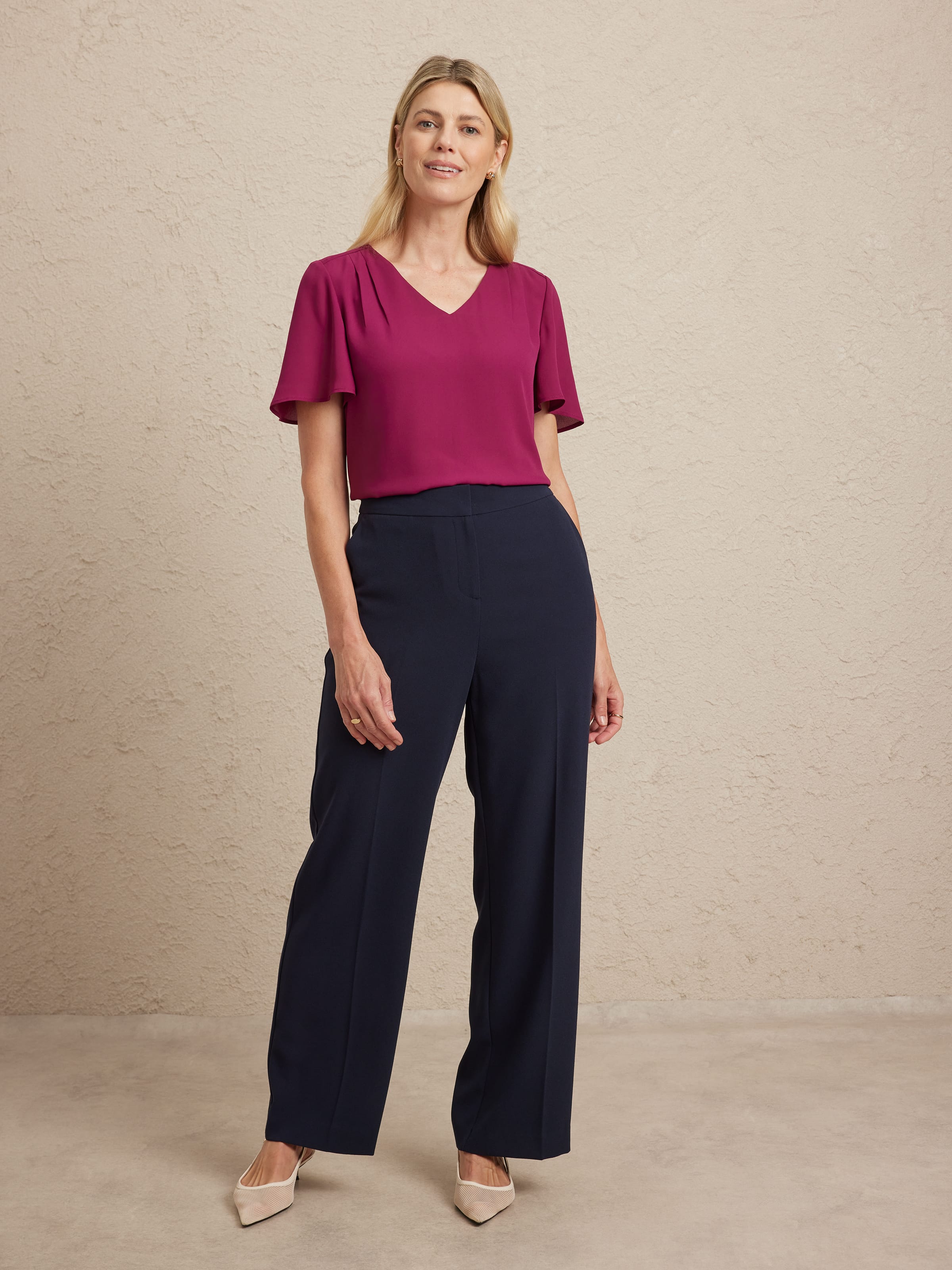 Elly Short Sleeve Blouse