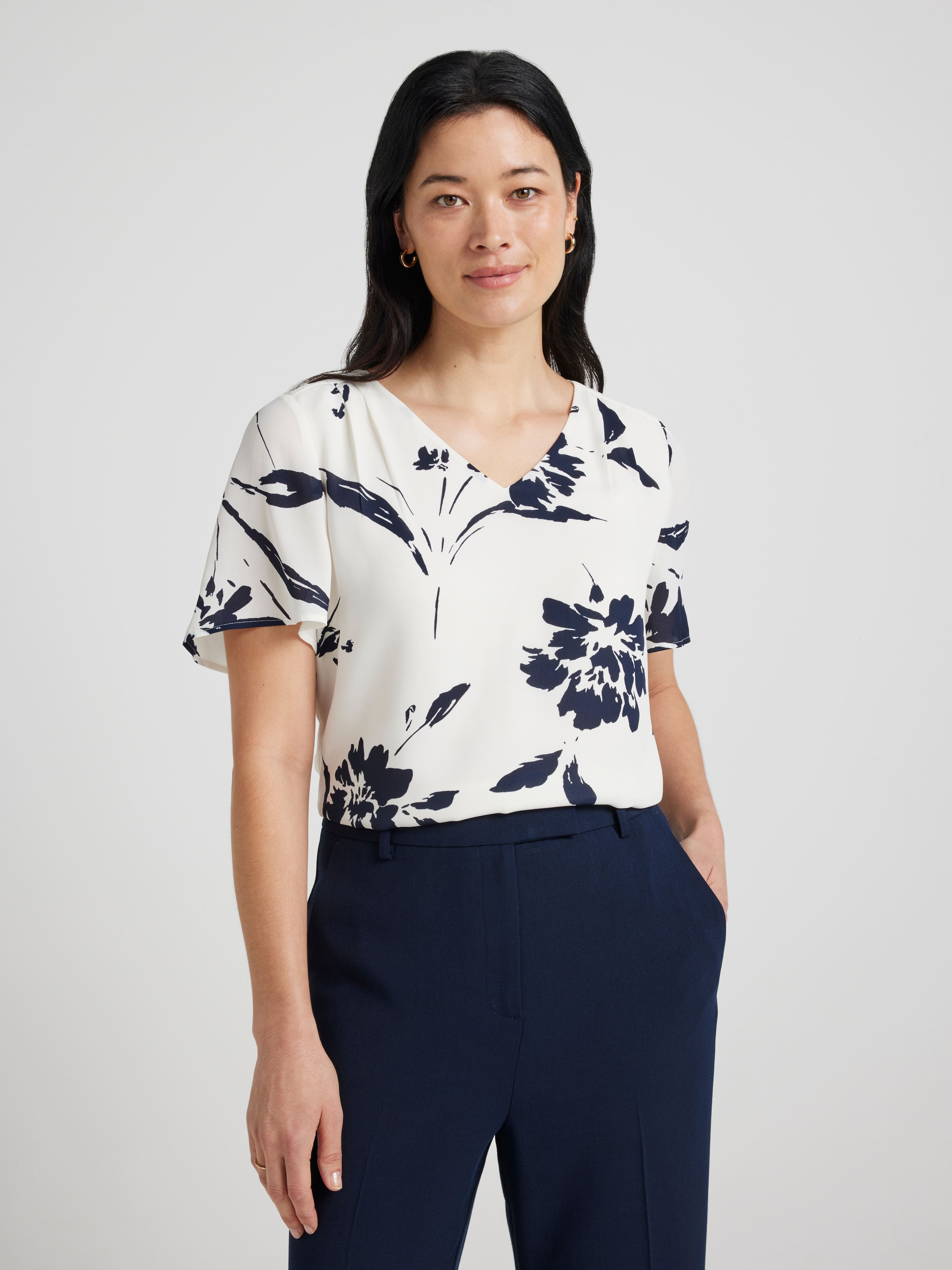 Elly Short Sleeve Blouse