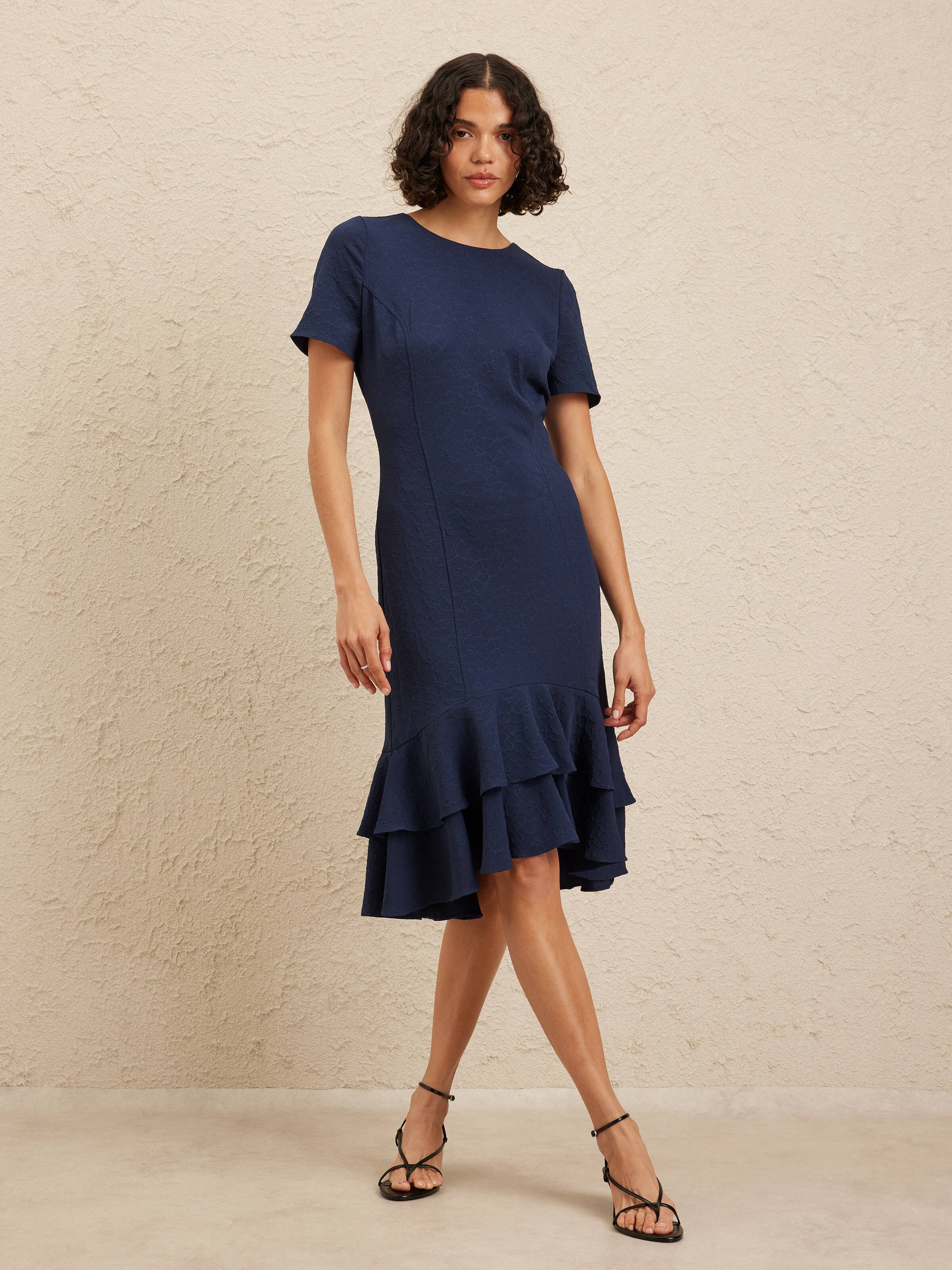 Astrid Frill Hem Dress