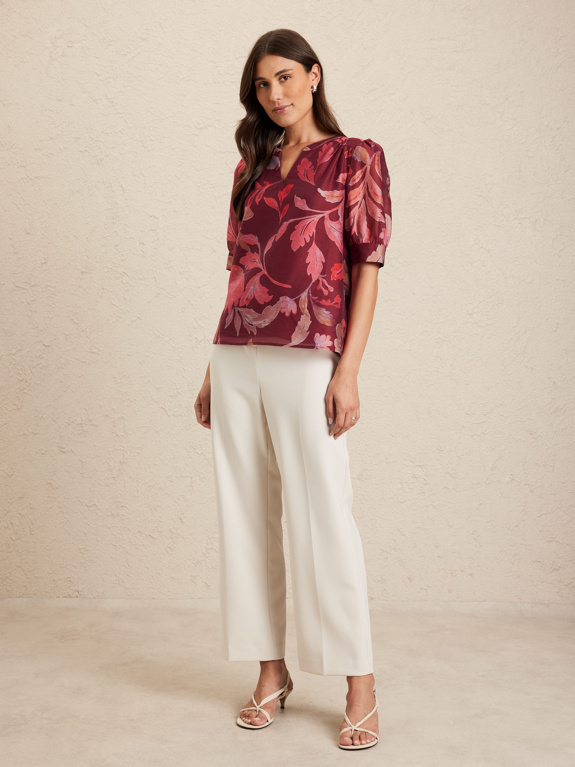 Angie Lyocell Blend Blouse