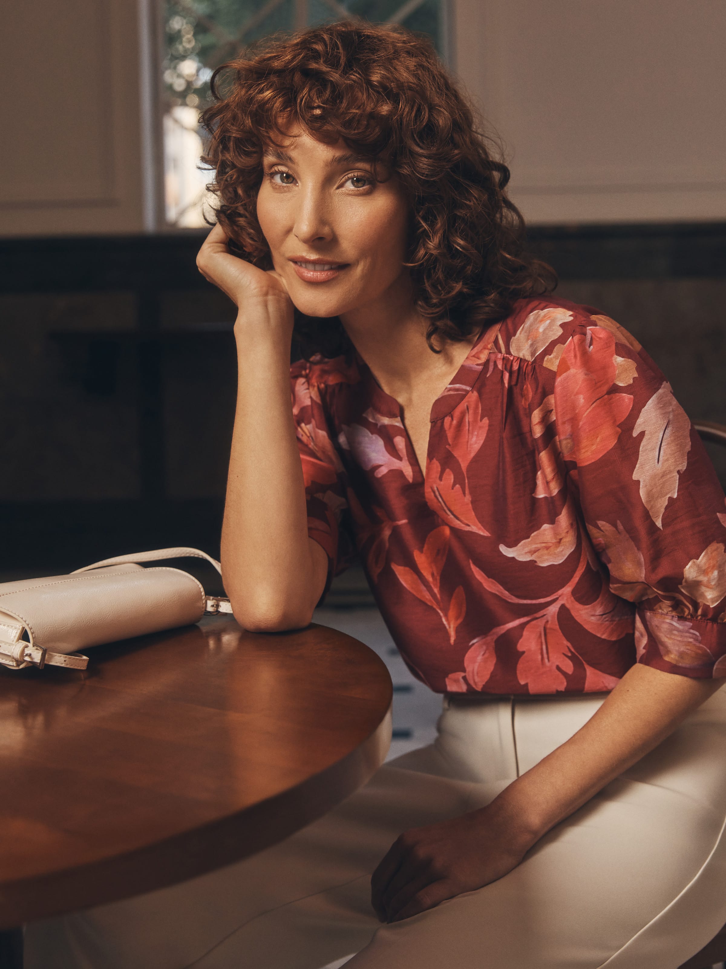 Angie Lyocell Blend Blouse