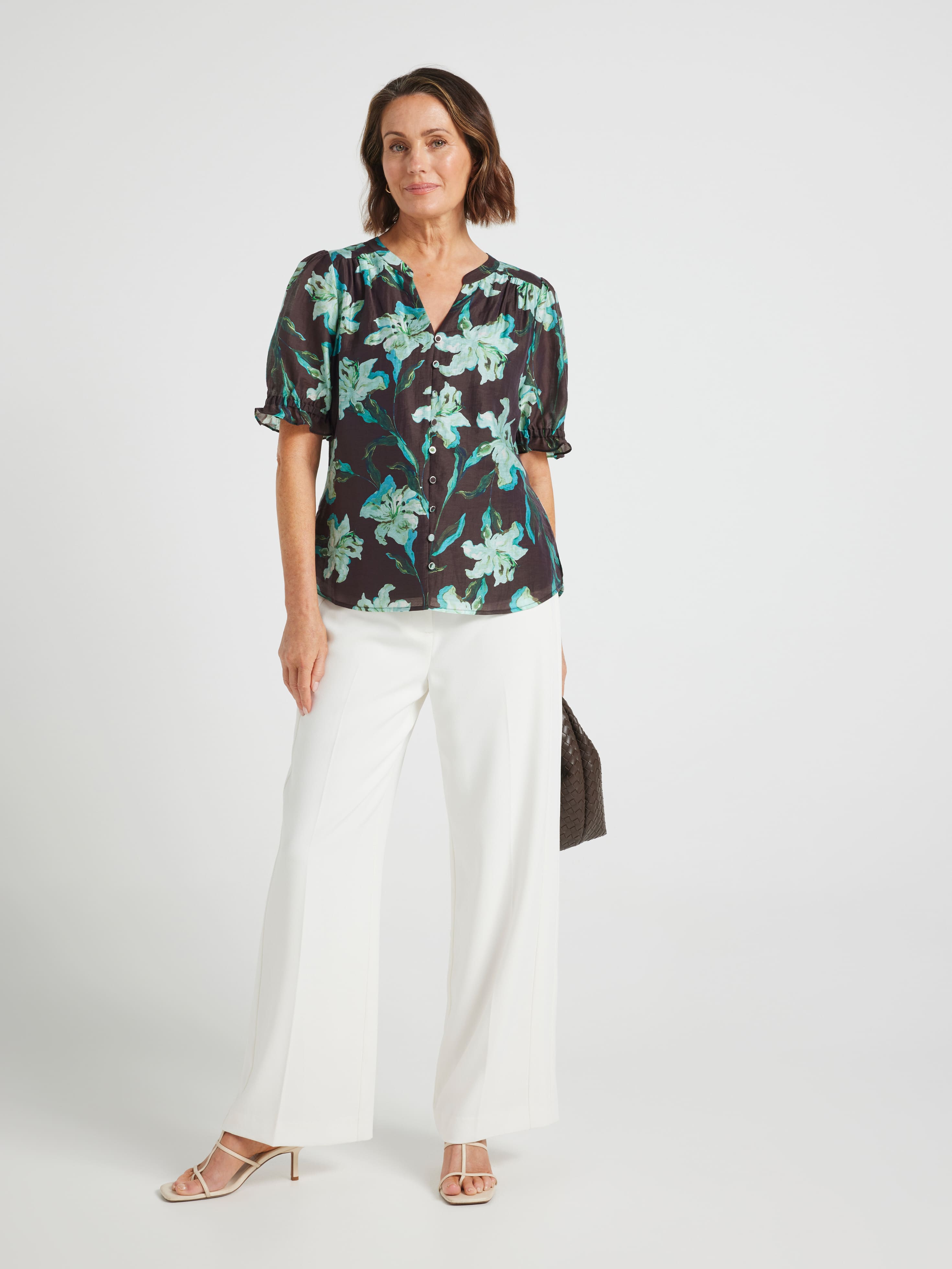 Jayde Lyocell Blend Blouse