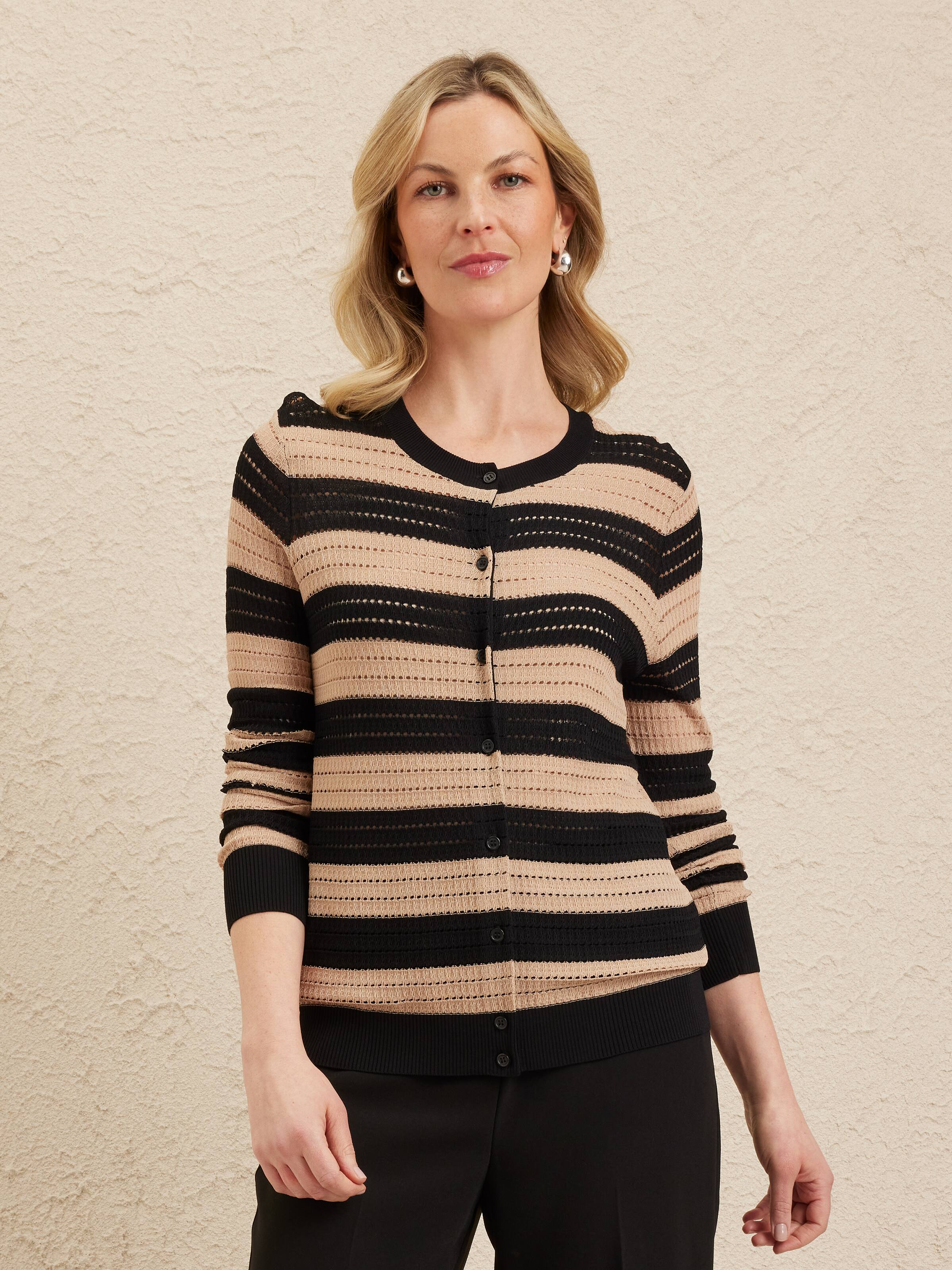 Penny Pointelle Cardigan