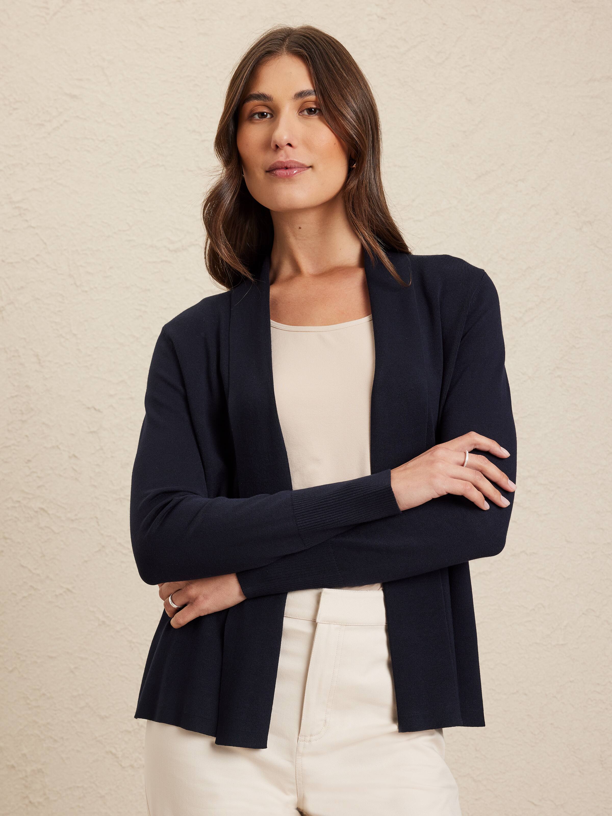 Rib Cuff Isabelle Cardi