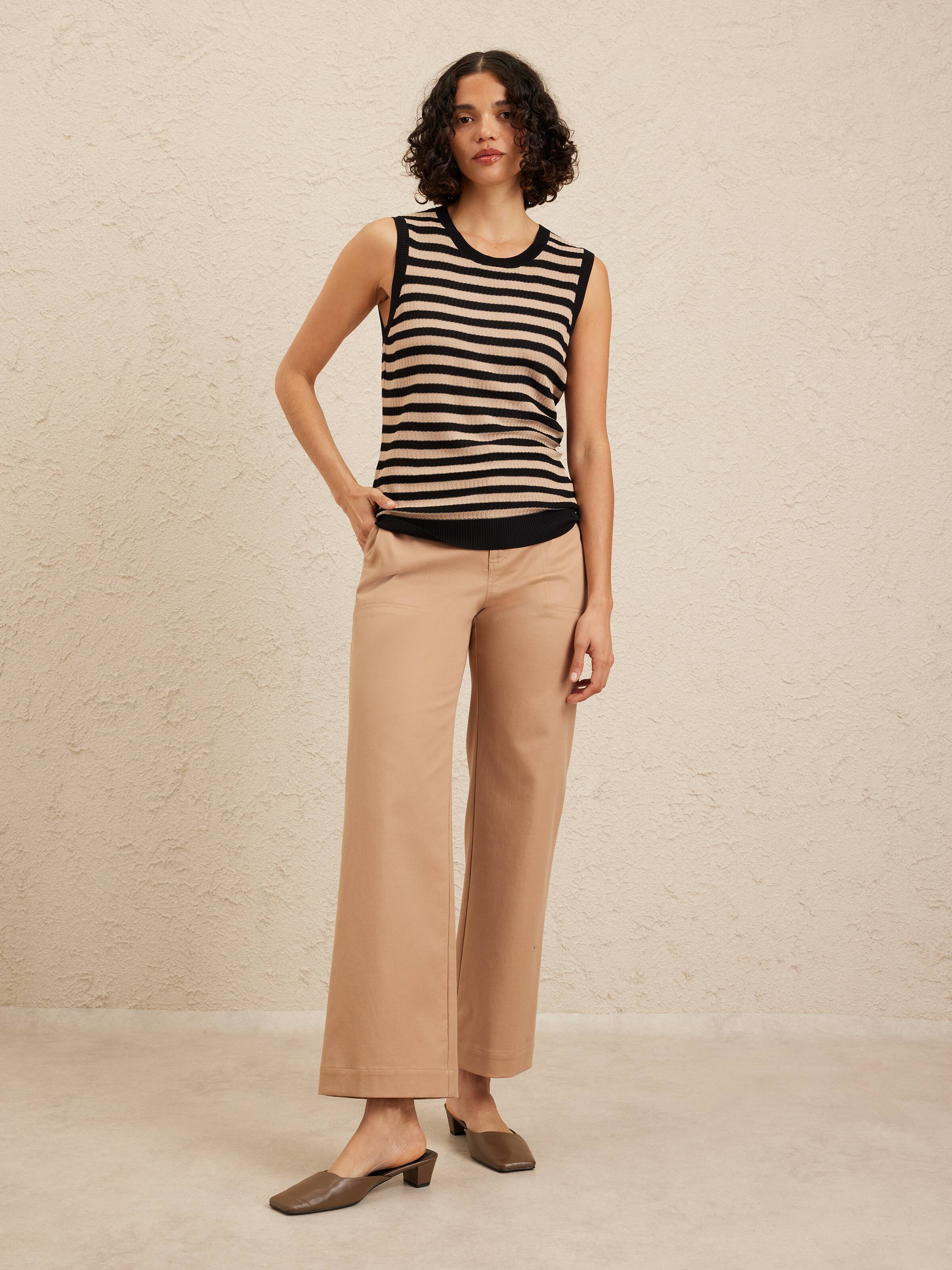 Penny Pointele Knit Top