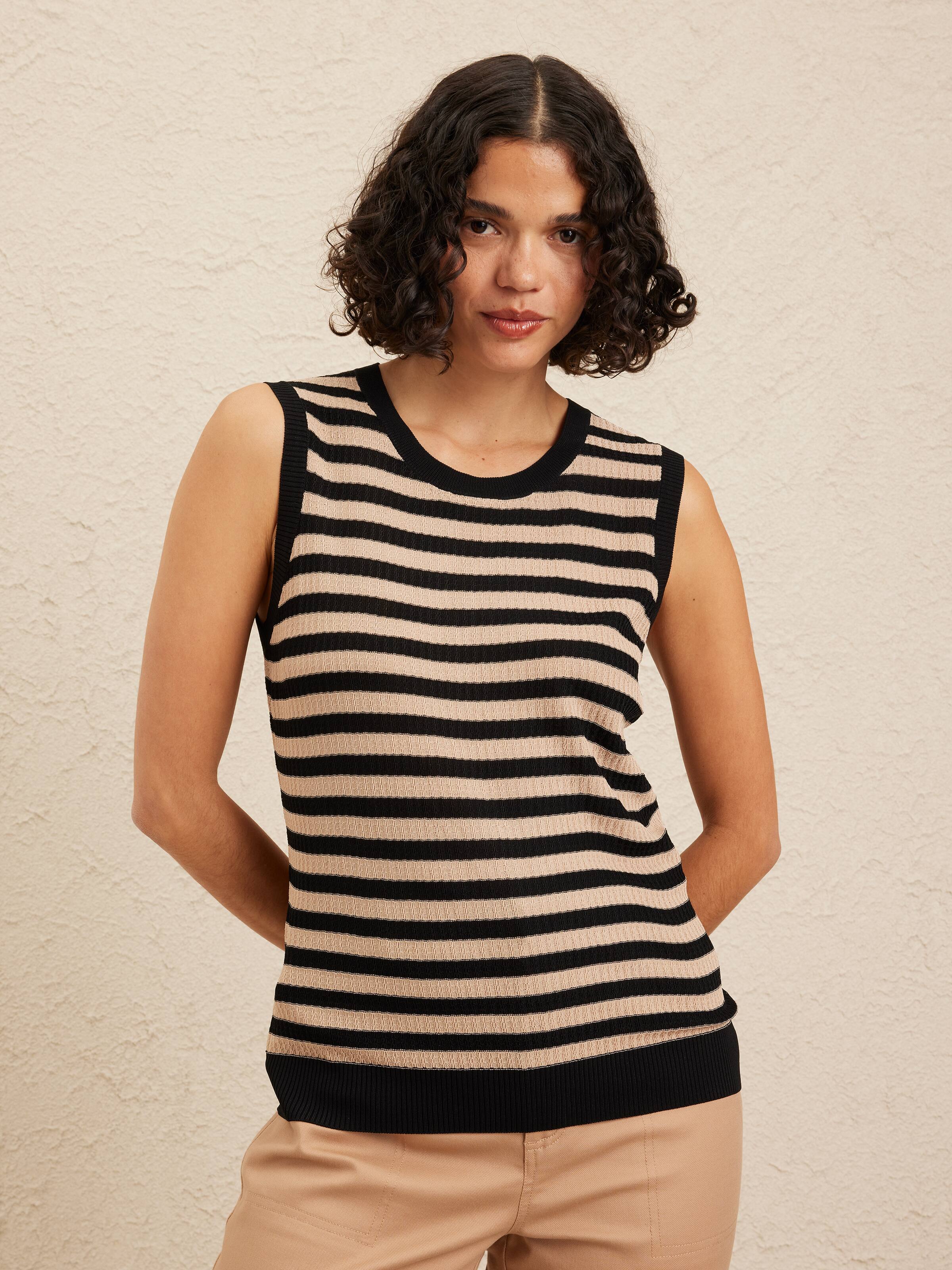 Penny Pointele Knit Top