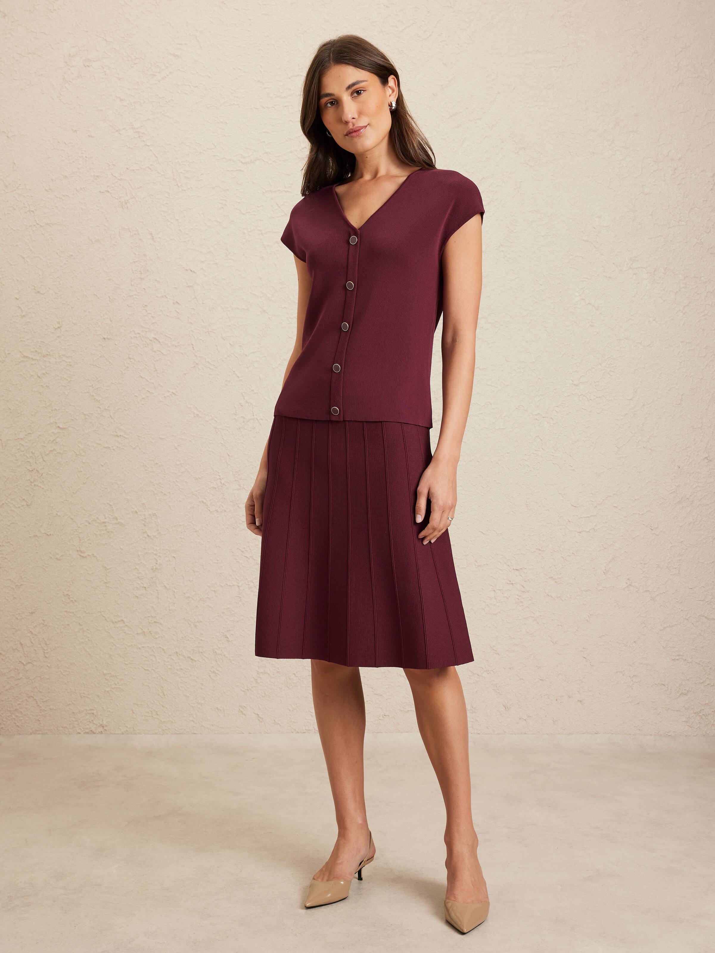 Chloe V Neck Vest Top