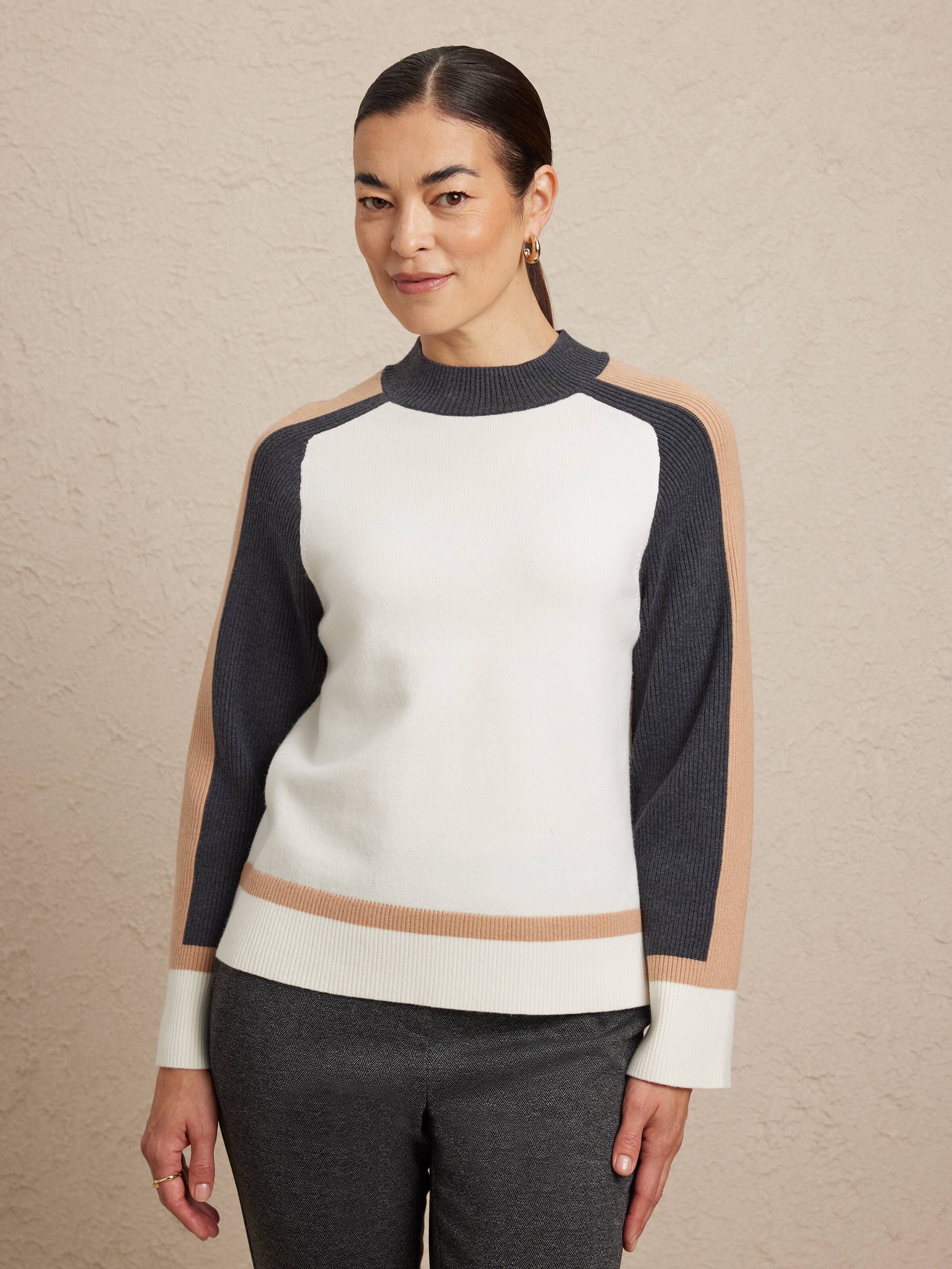 Long Sleeve Cecilia Colour Blocked Jump