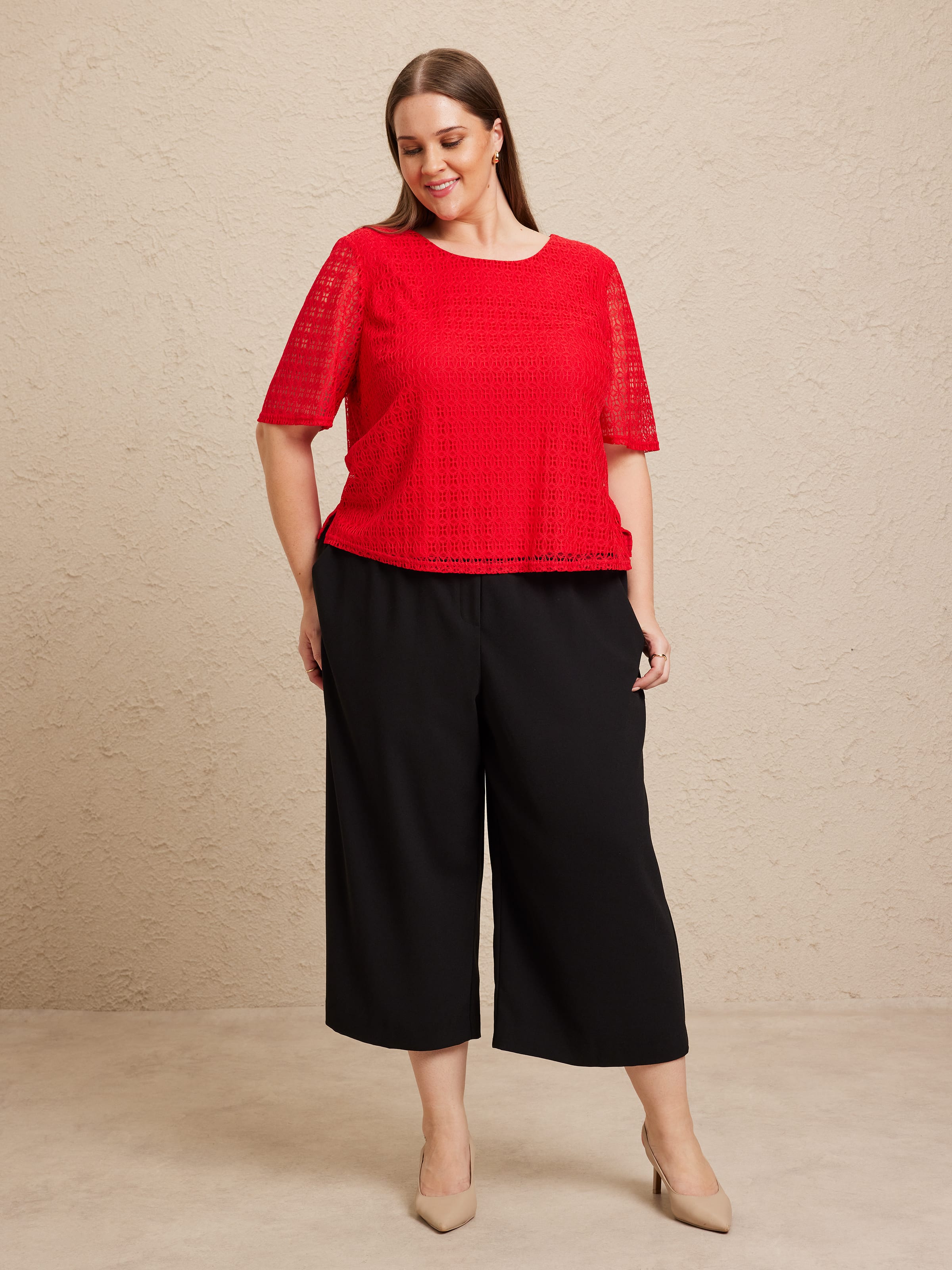 Curve Lilah Lace Top