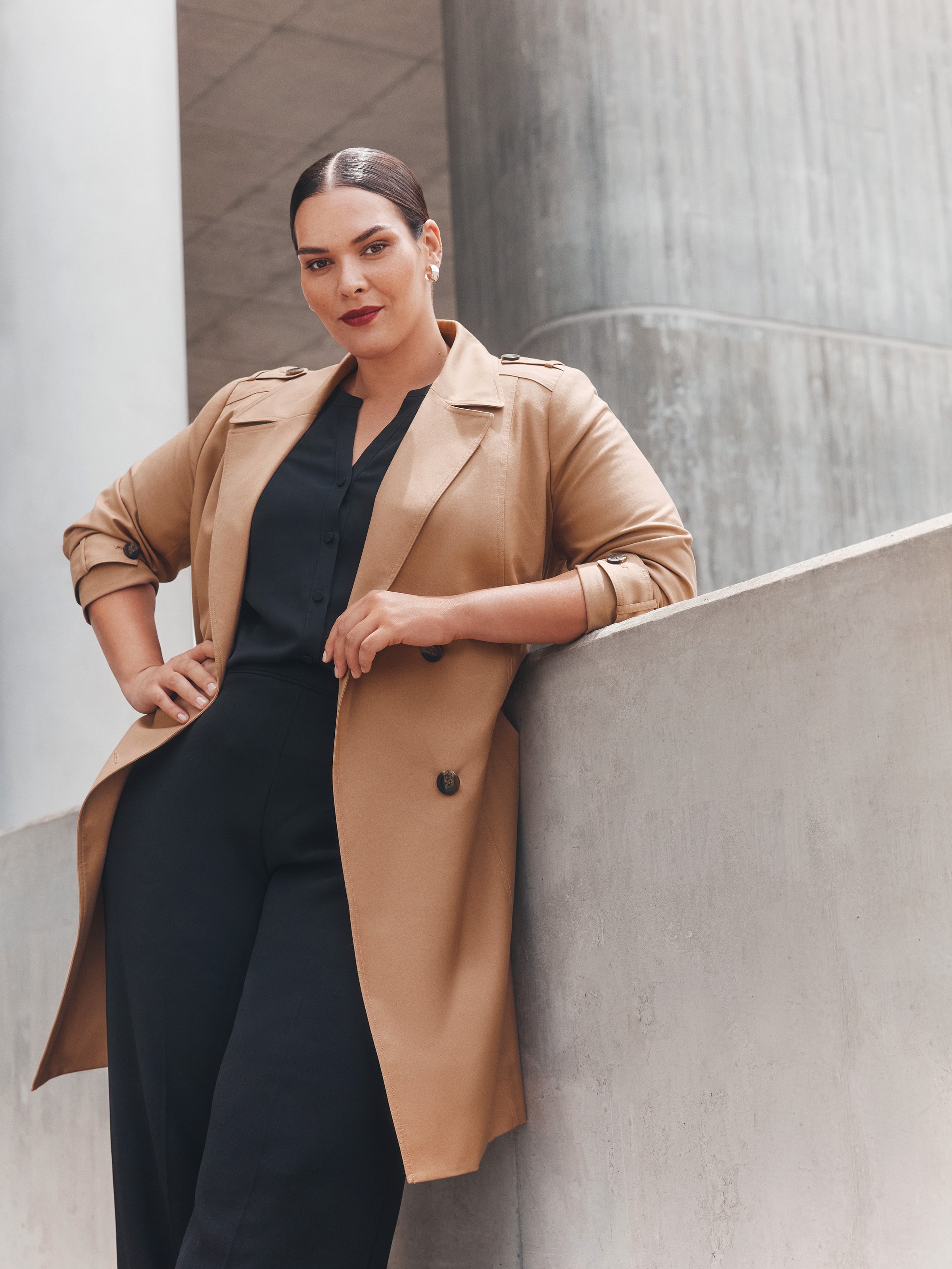 Curve Classic Trench Coat