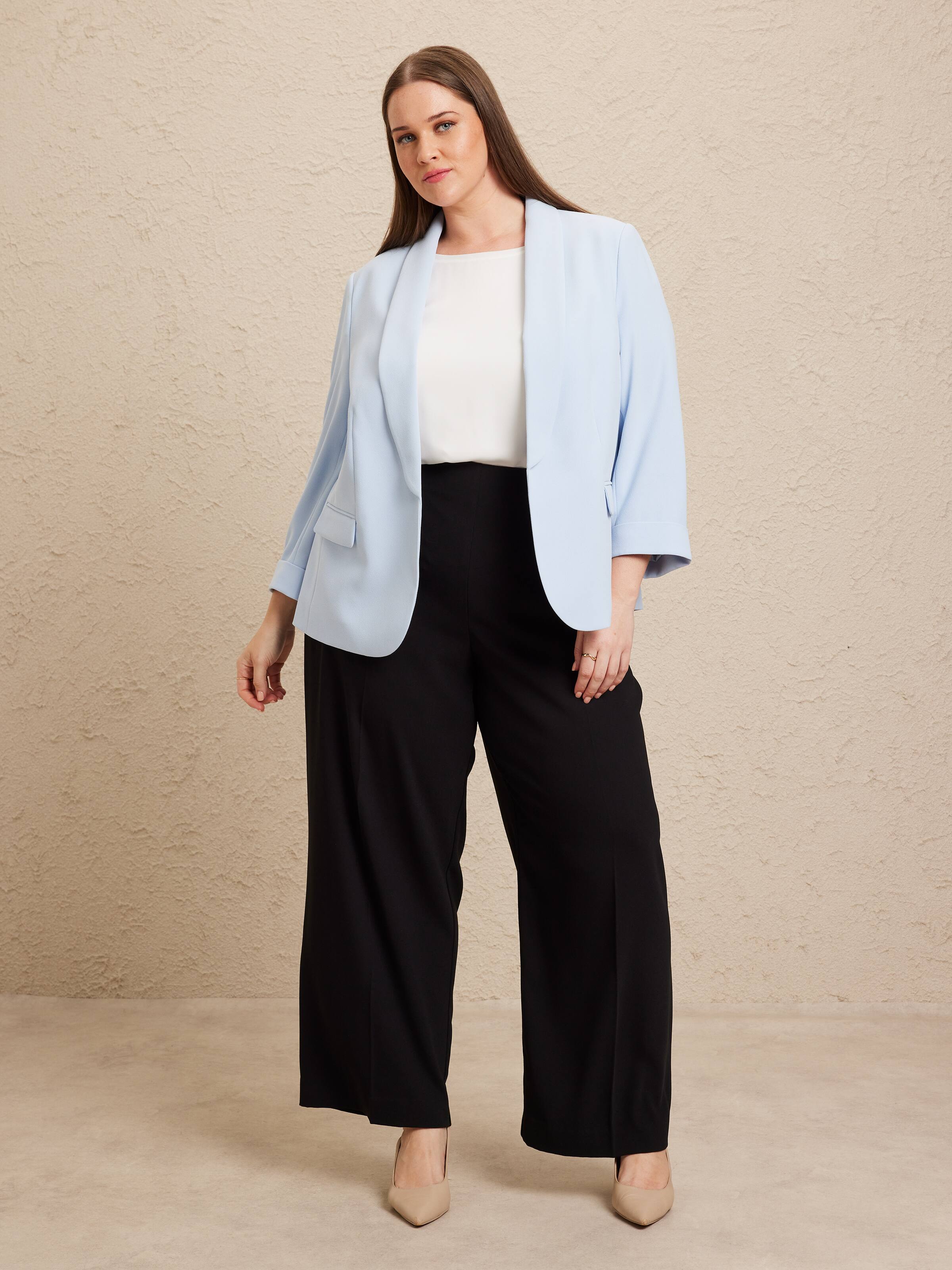 Curve Drew Tuxedo Blazer