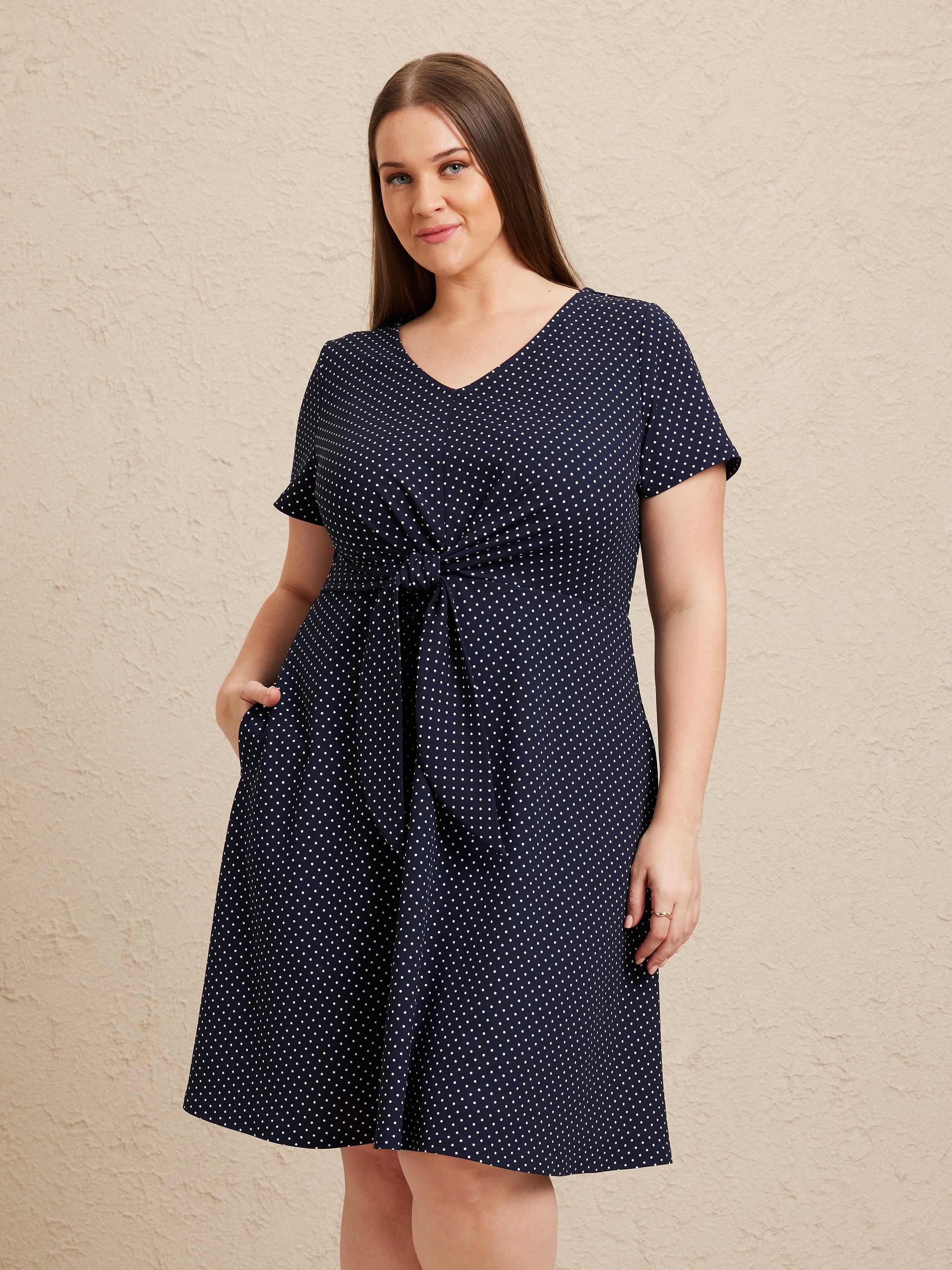 Curve Tilie Fit & Flare Dress