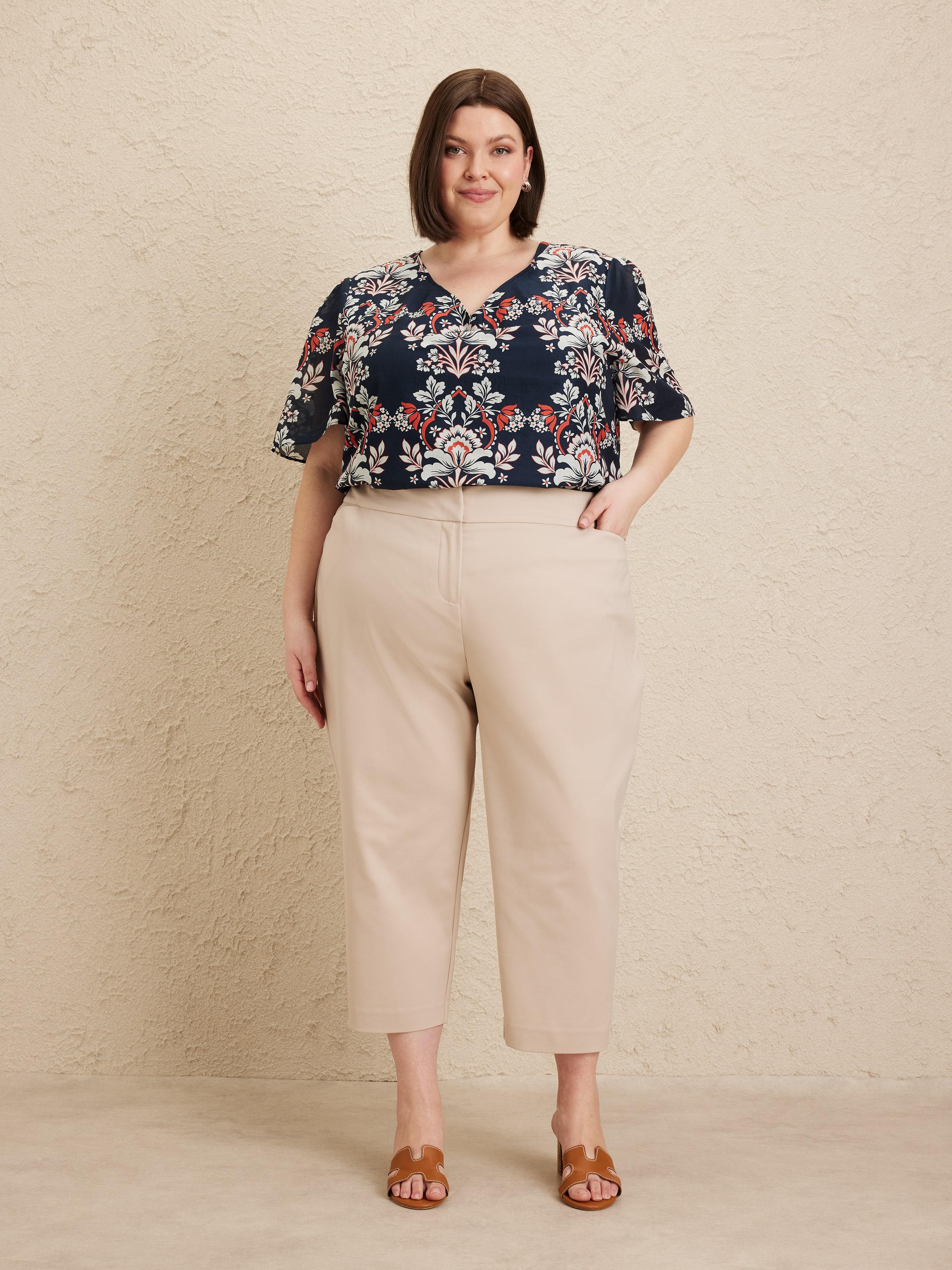 Curve Alicia Crop Pant
