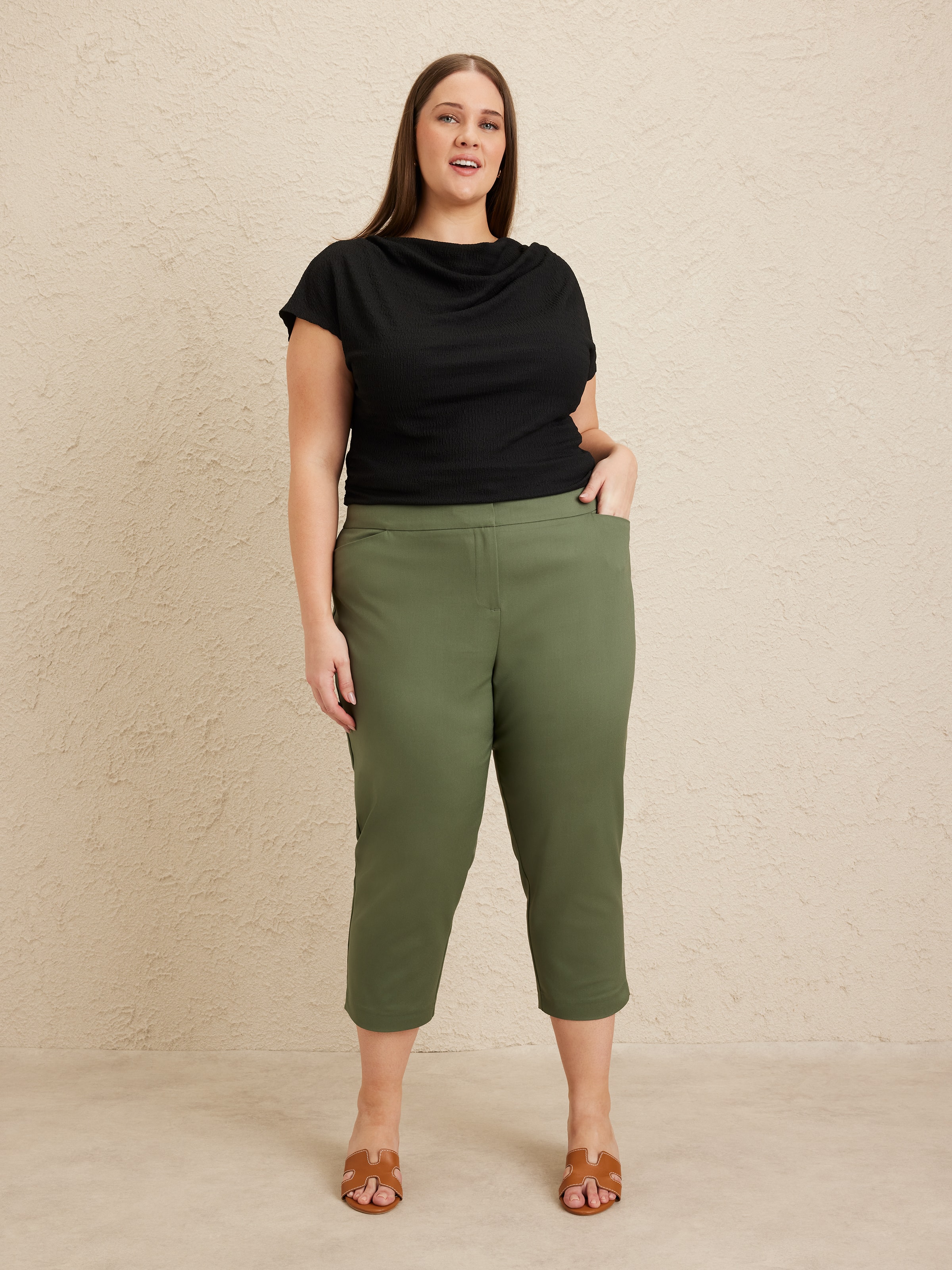 Curve Alicia Crop Pant