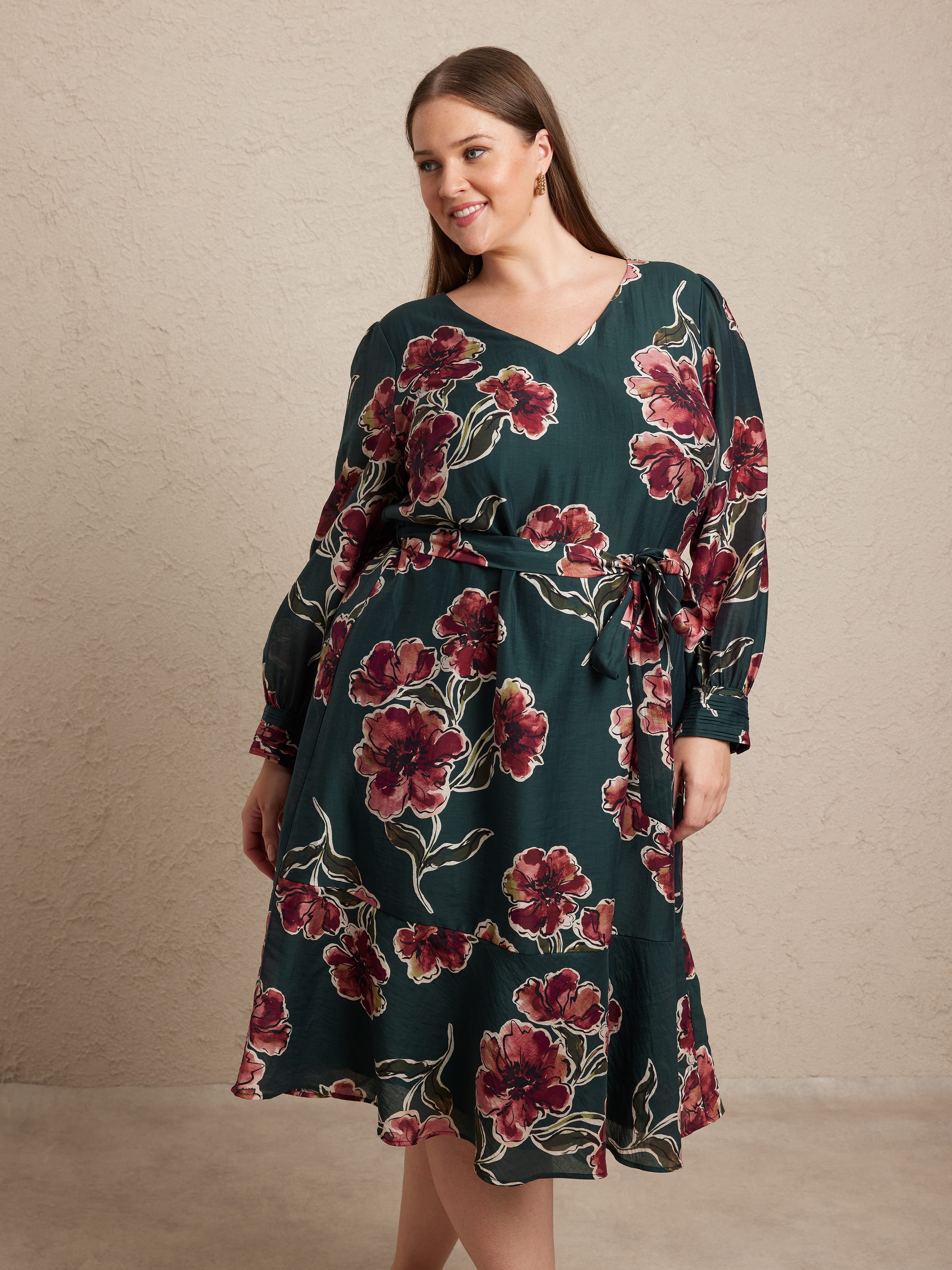 Curve Molly Midi Dress