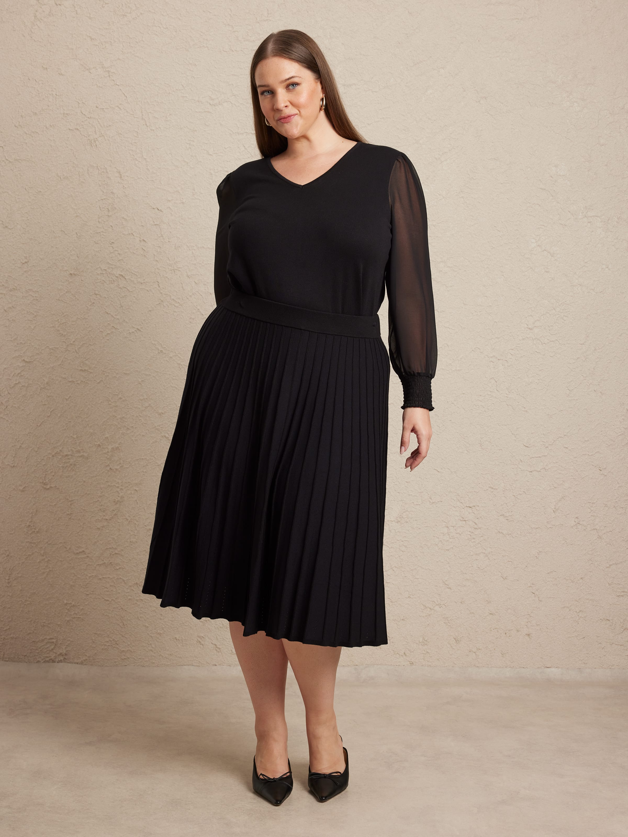 Curve Roma Midi Skirt
