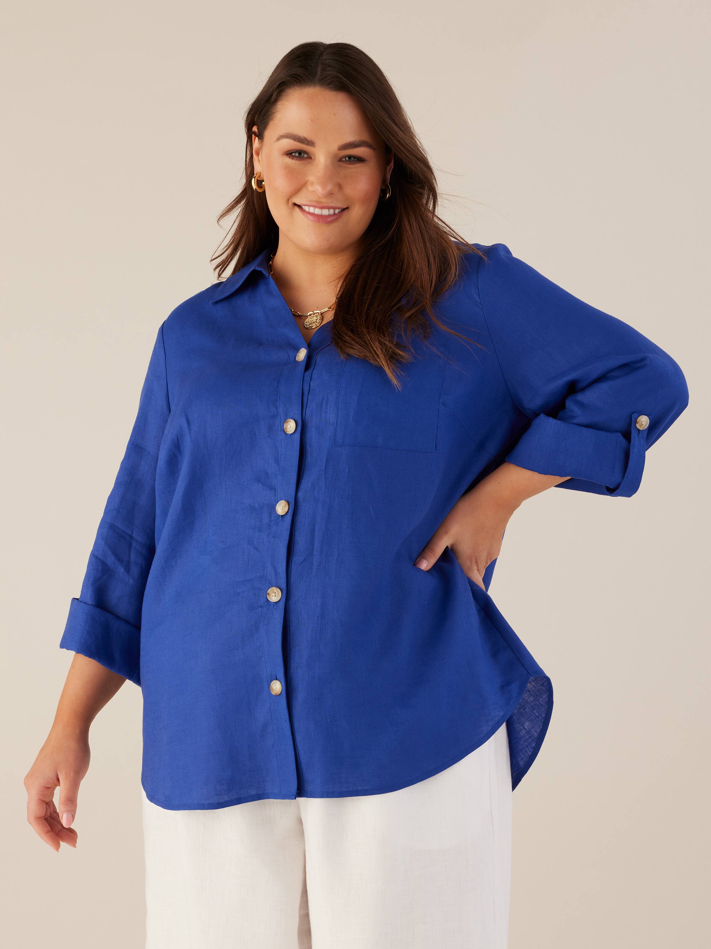 Jacqui E Curve Tops for Women