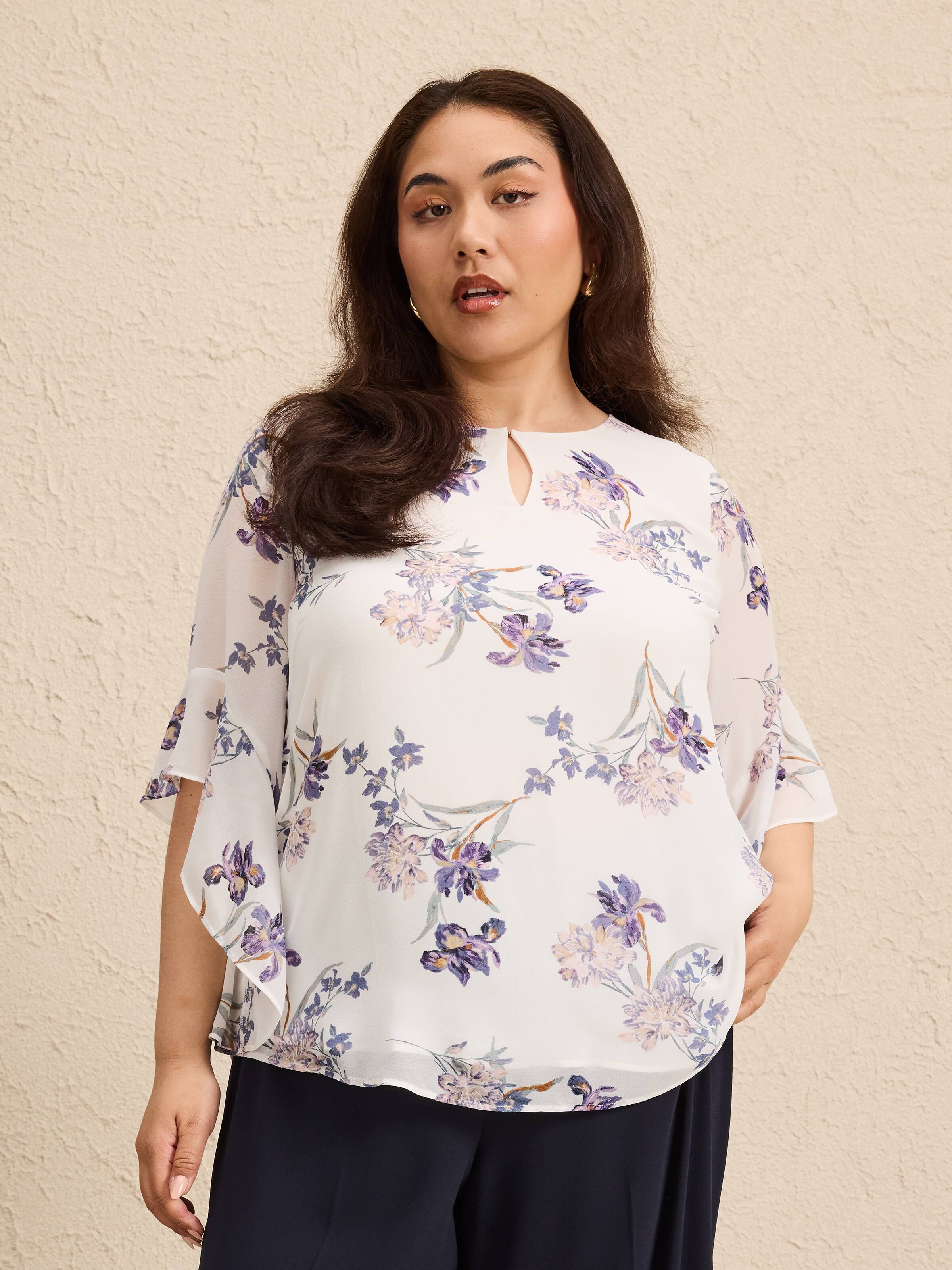 Jacqui E Curve Tops for Women | Shop Trendy Plus Size Tops
