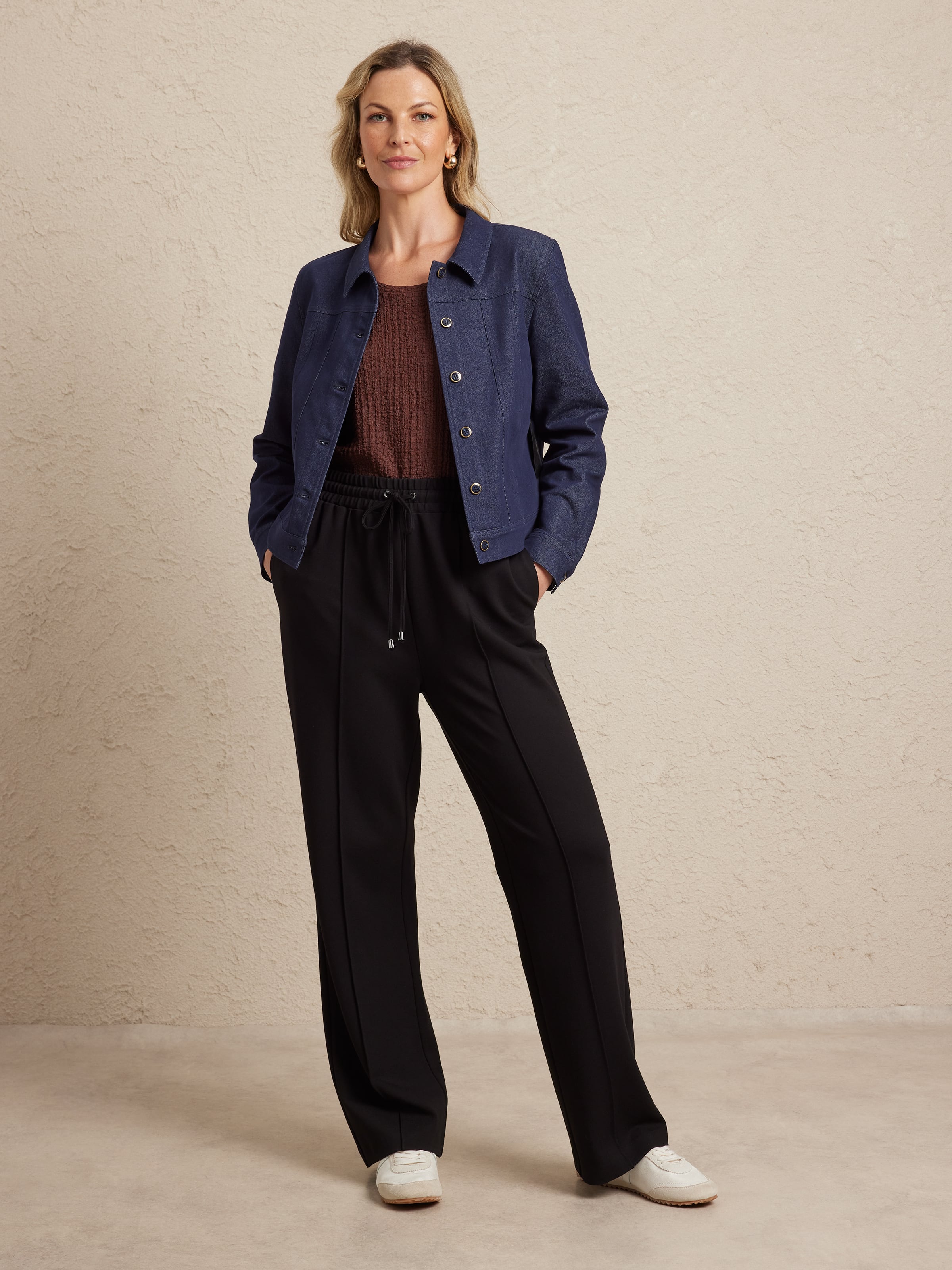 Penny Ponte Relaxed Pant