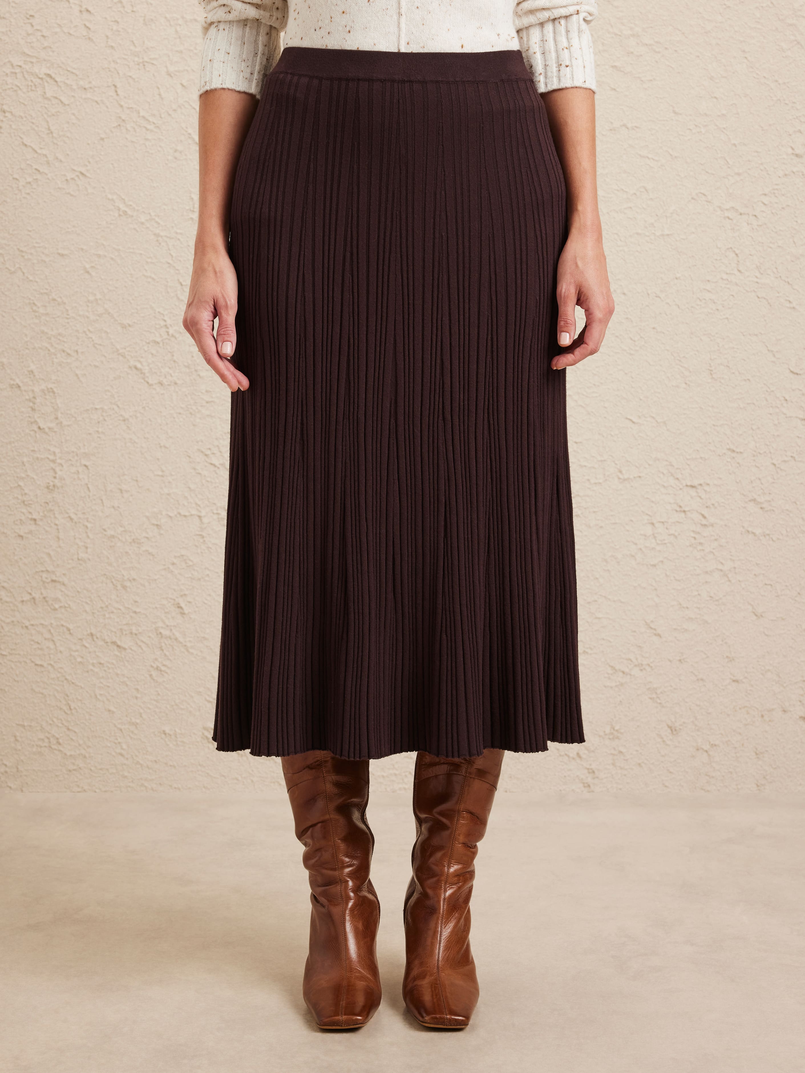 Livvy Knit Midi Skirt