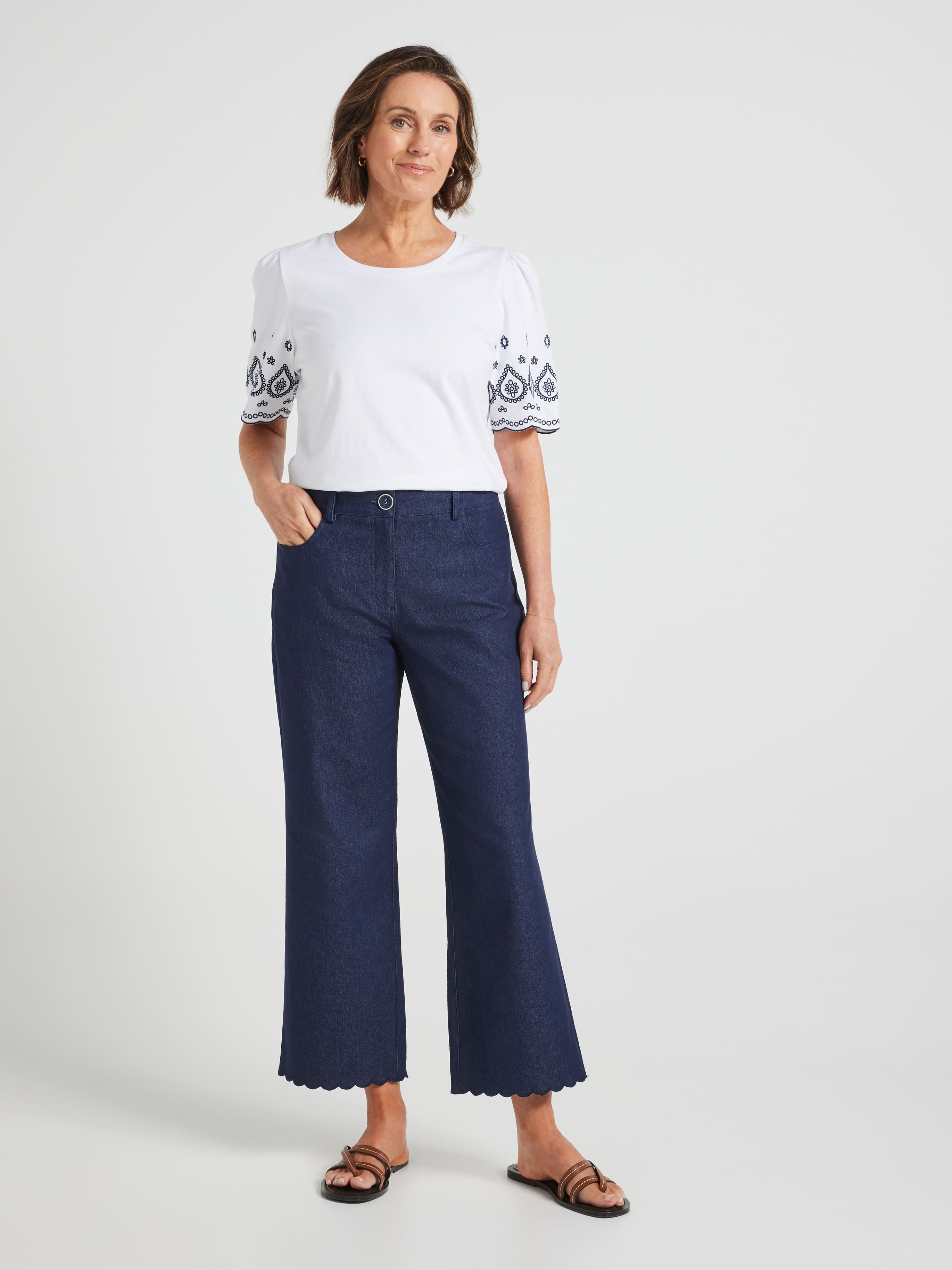 Hannah Cotton Tee