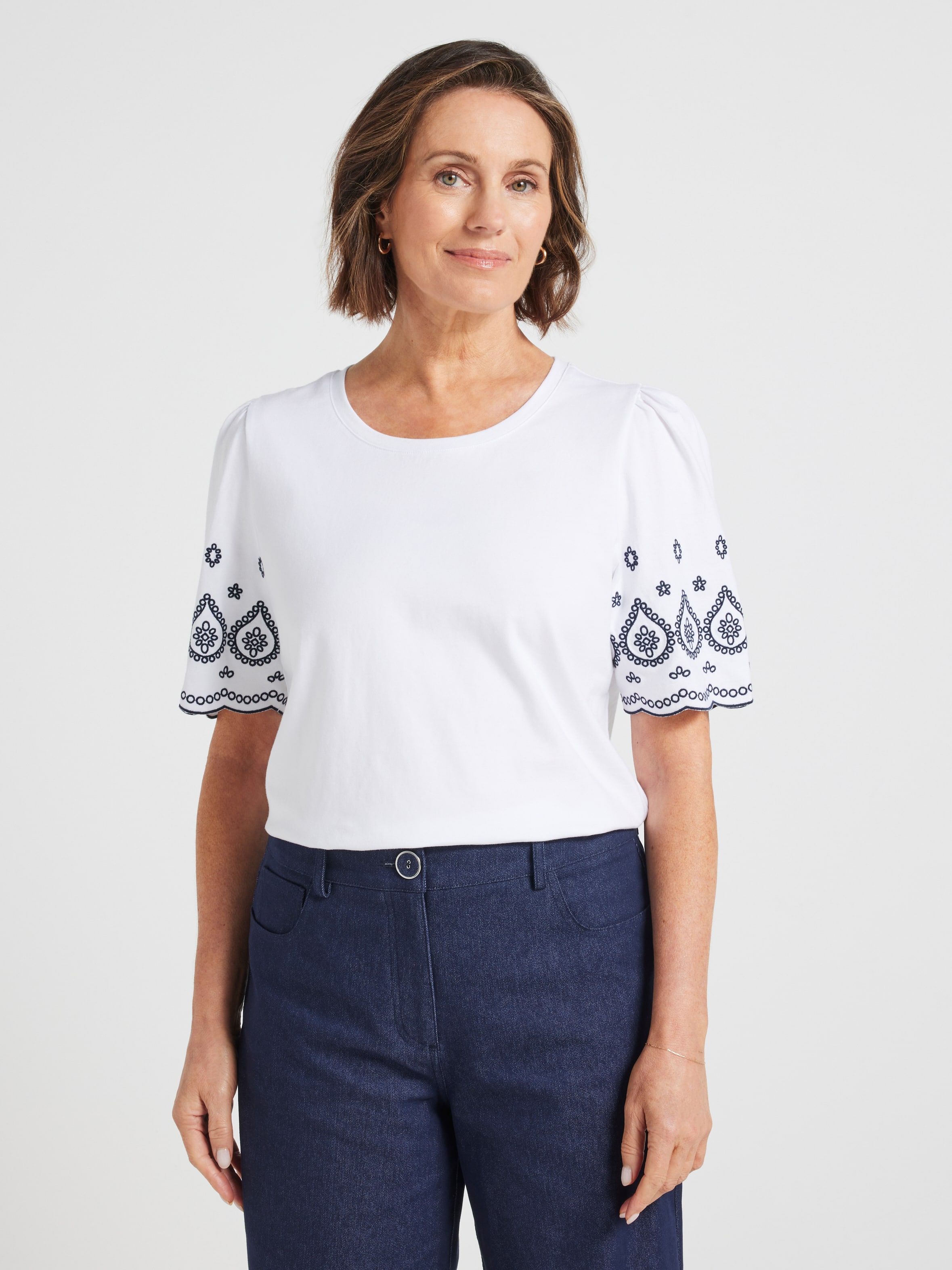 Hannah Cotton Tee