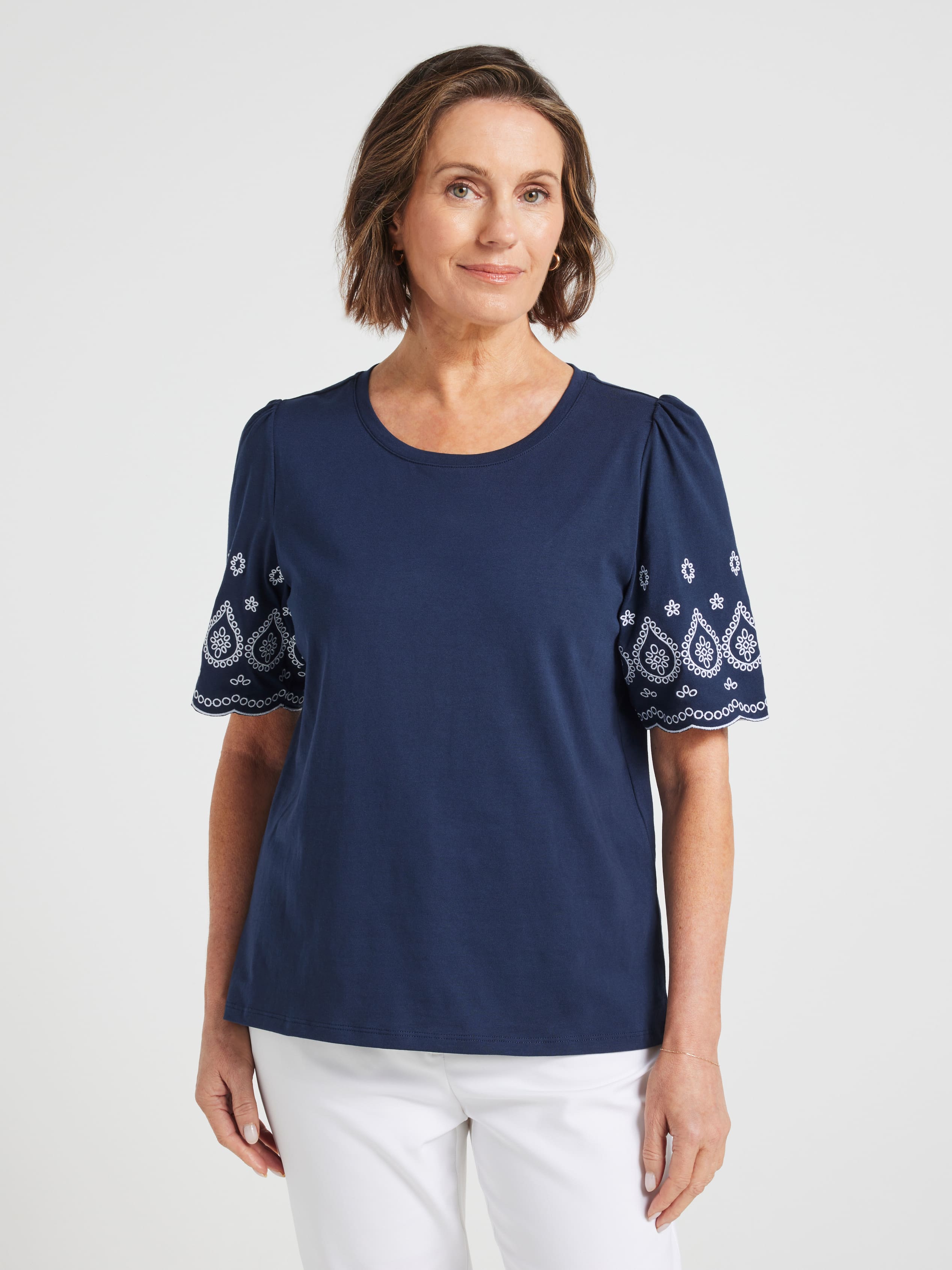 Hannah Cotton Tee